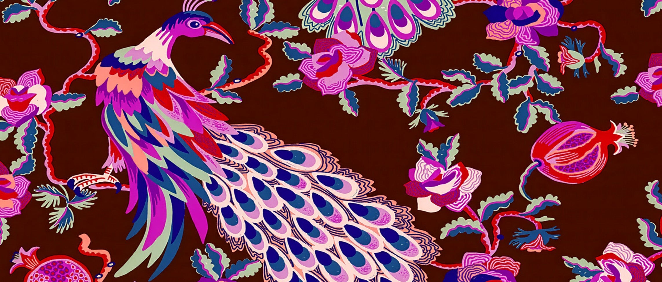 Bukhara Peacock Print