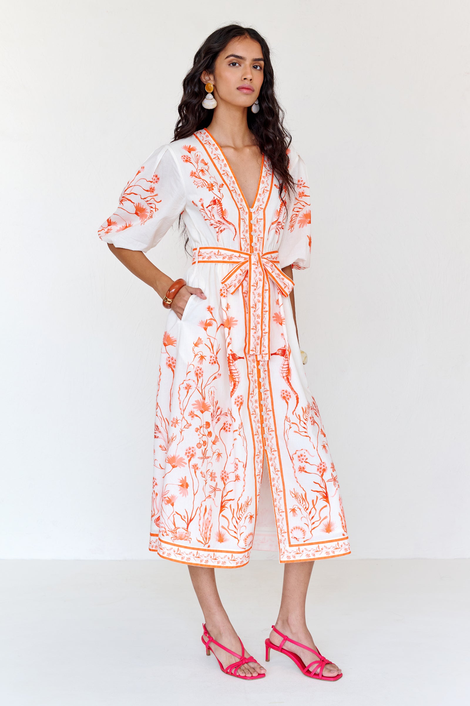 Annabelle Dress Tidepool Blush