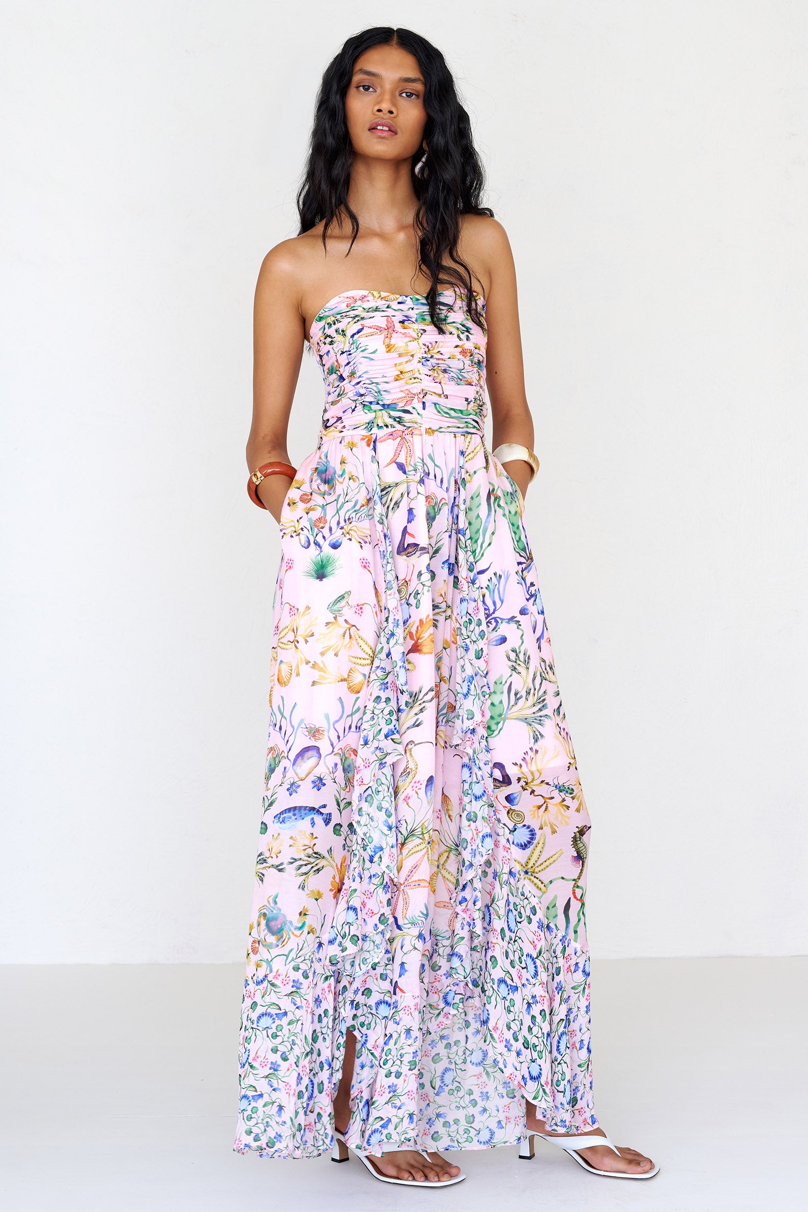 Bella Dress Tidepool Conch