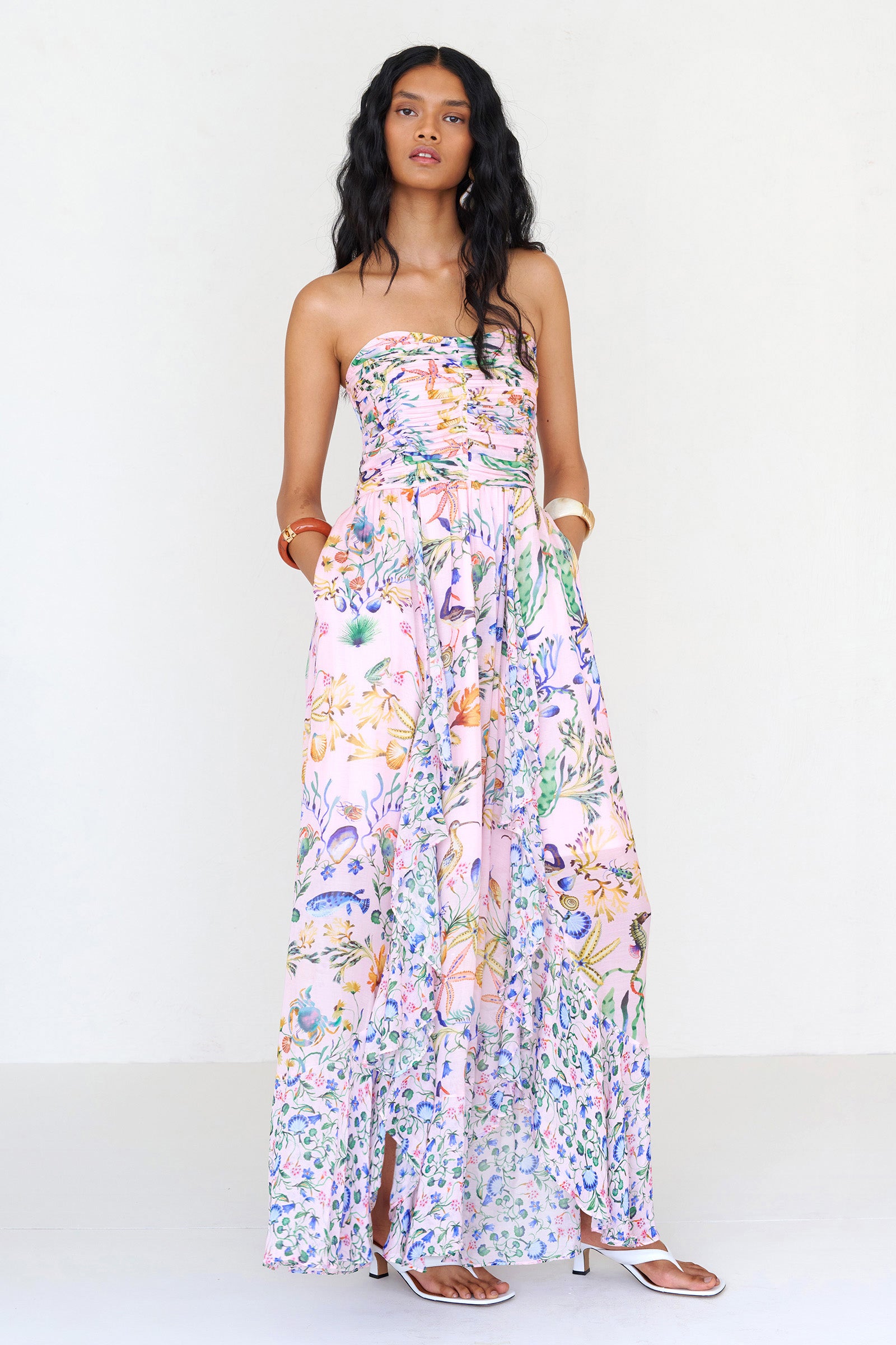 Bella Dress Tidepool Conch