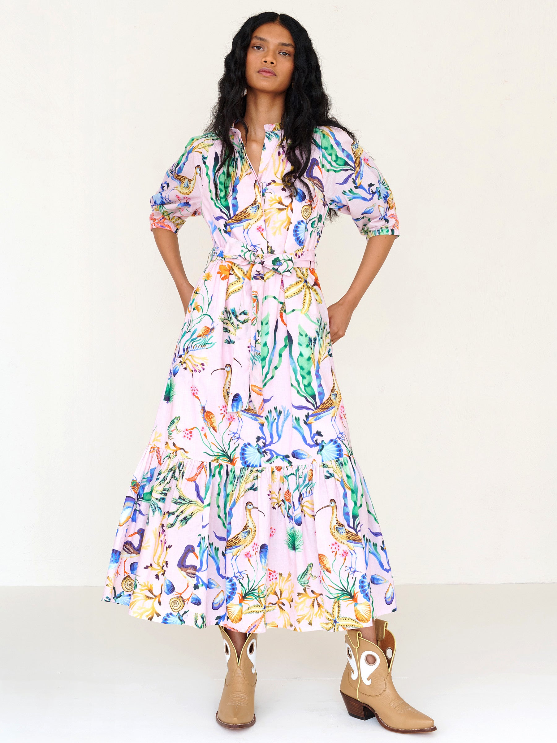 Betty Dress Paisley Copse