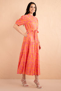 Saylor Dress Gaia Nectarine Saylor Dress Gaia Nectarine