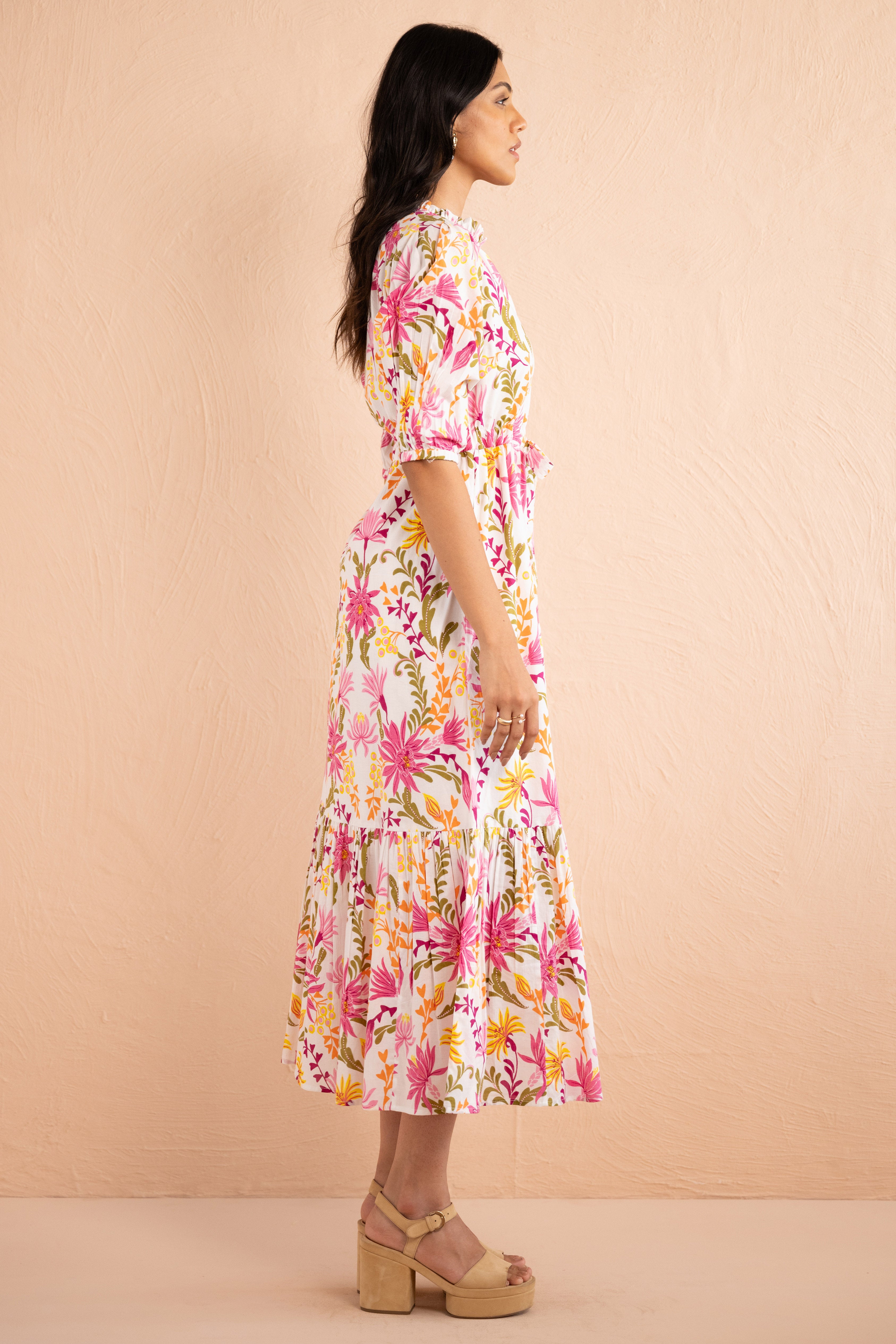 Betty Dress Hydra Garland Rose Betty Dress Hydra Garland Rose