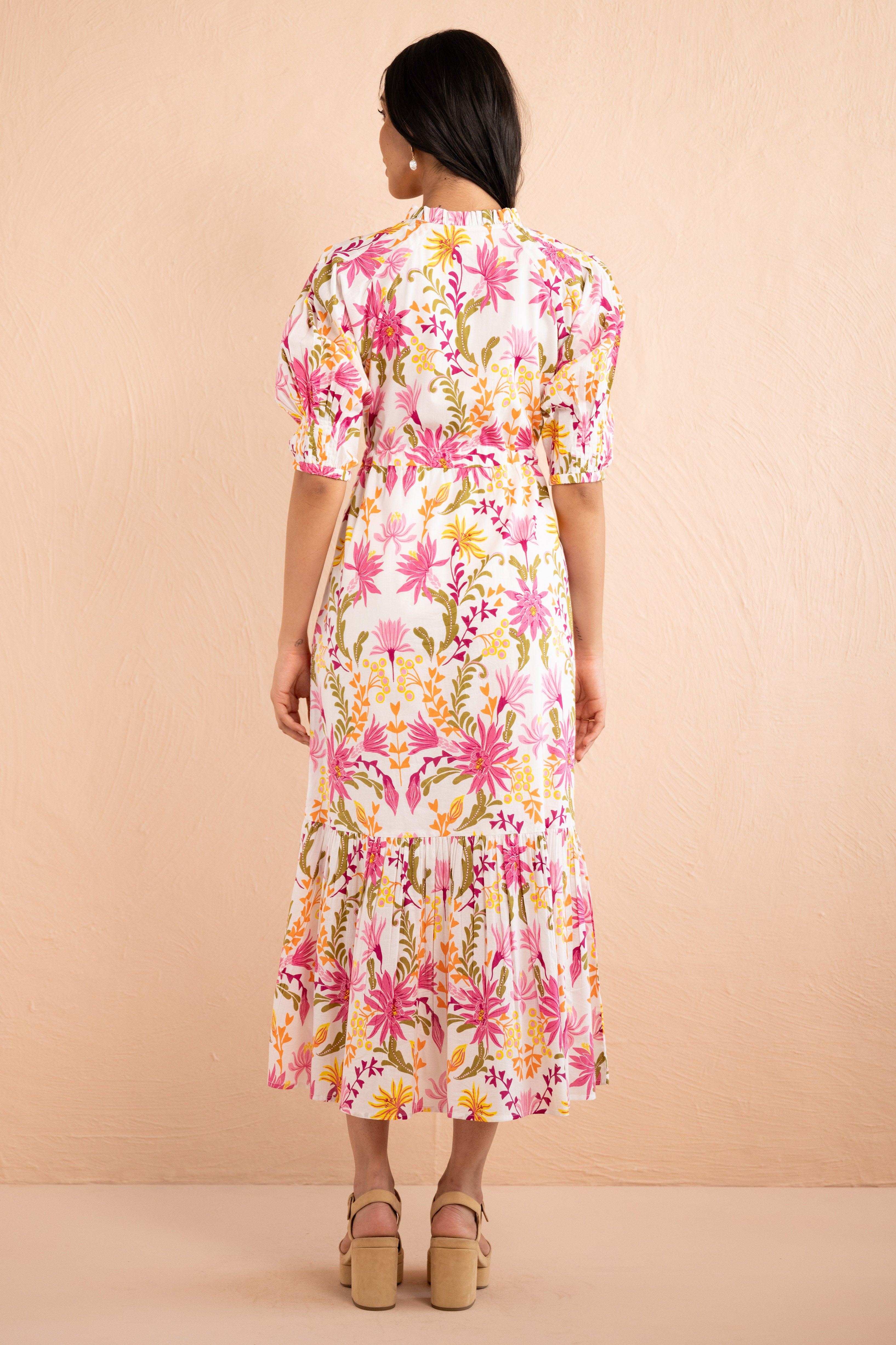 Betty Dress Hydra Garland Rose Betty Dress Hydra Garland Rose