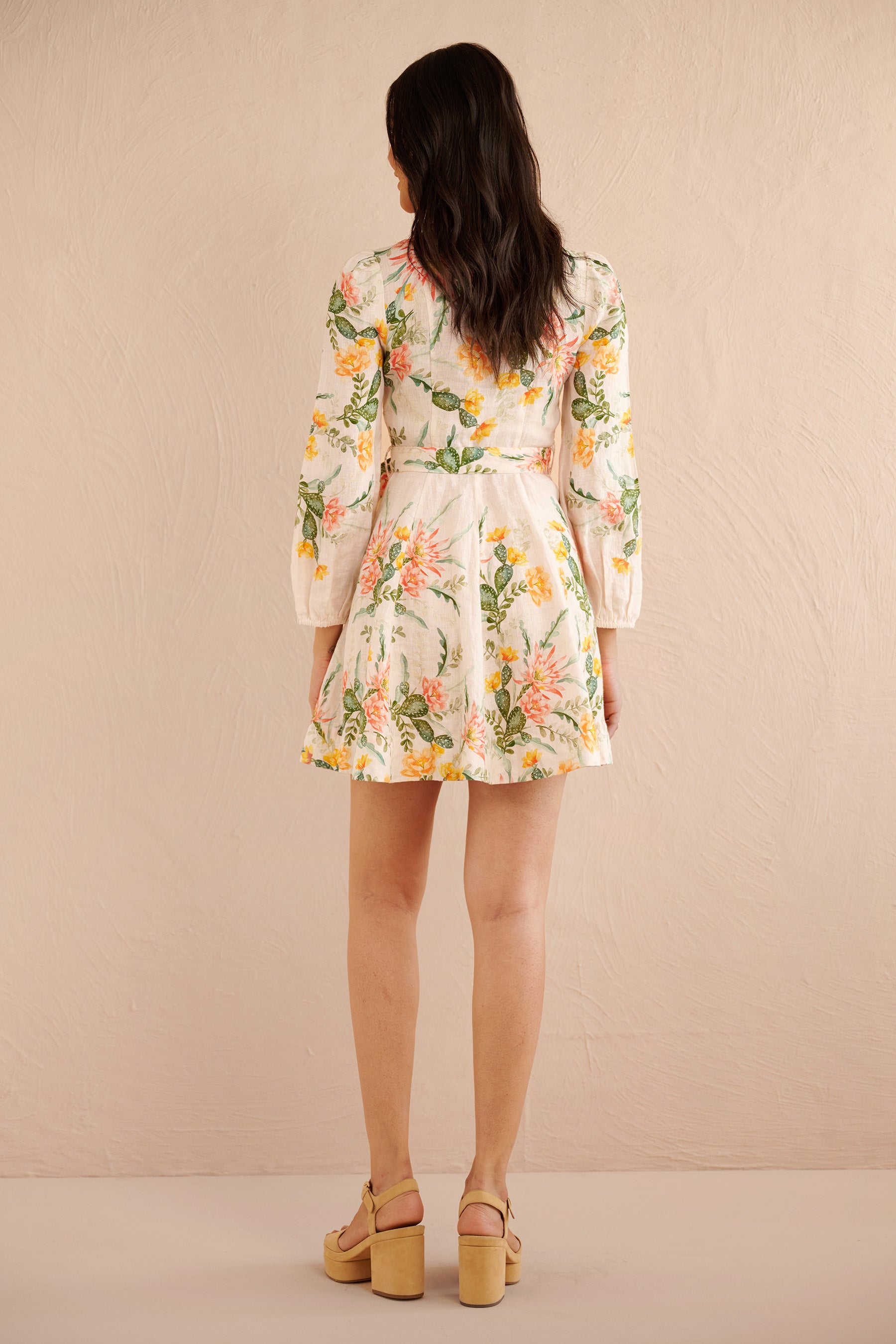 Rowena Dress Desert Rose Dawn