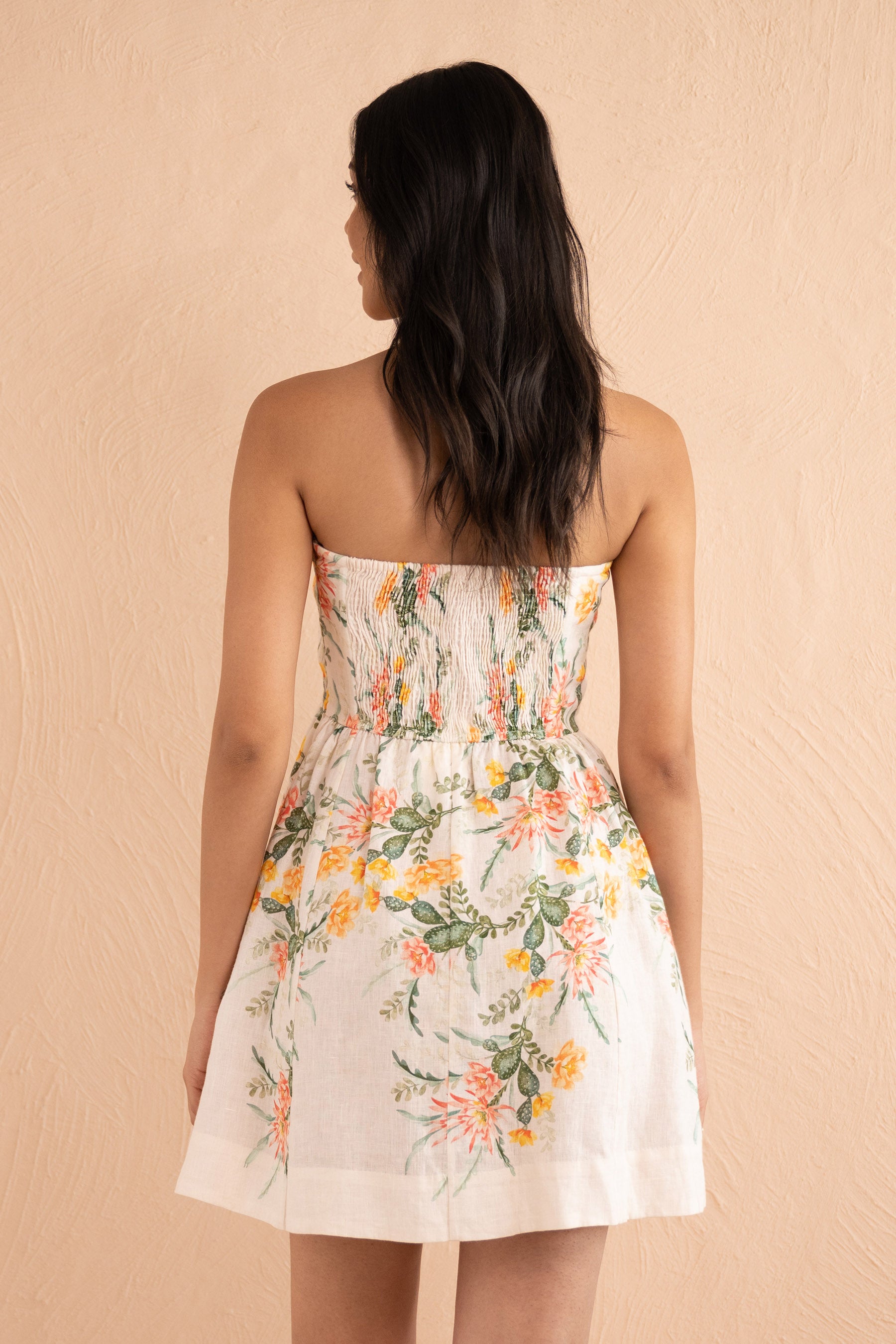 Simona Mini Dress Desert Rose Dawn Simona Mini Dress Desert Rose Dawn