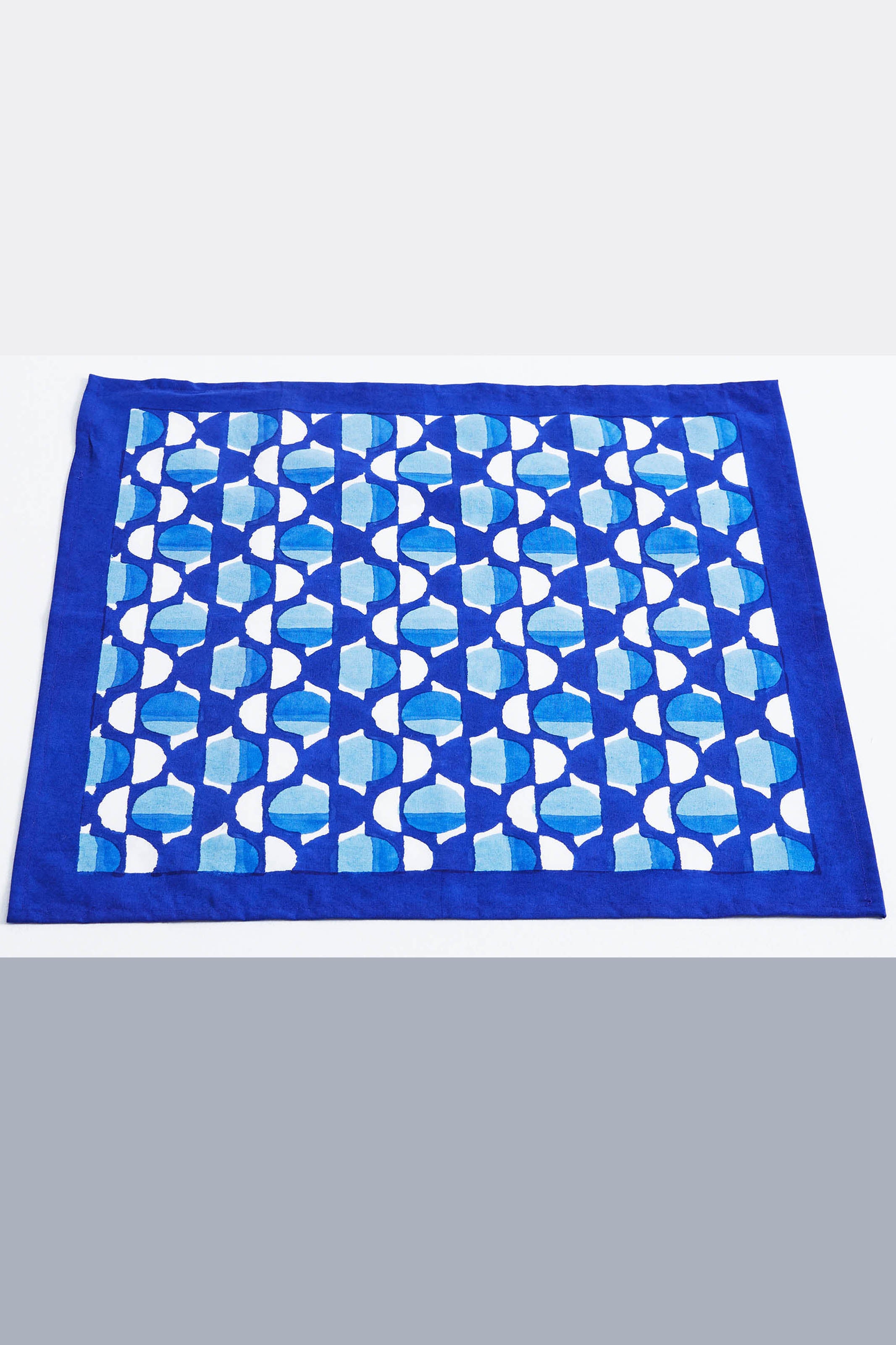 Curlew Curve Blues Napkins