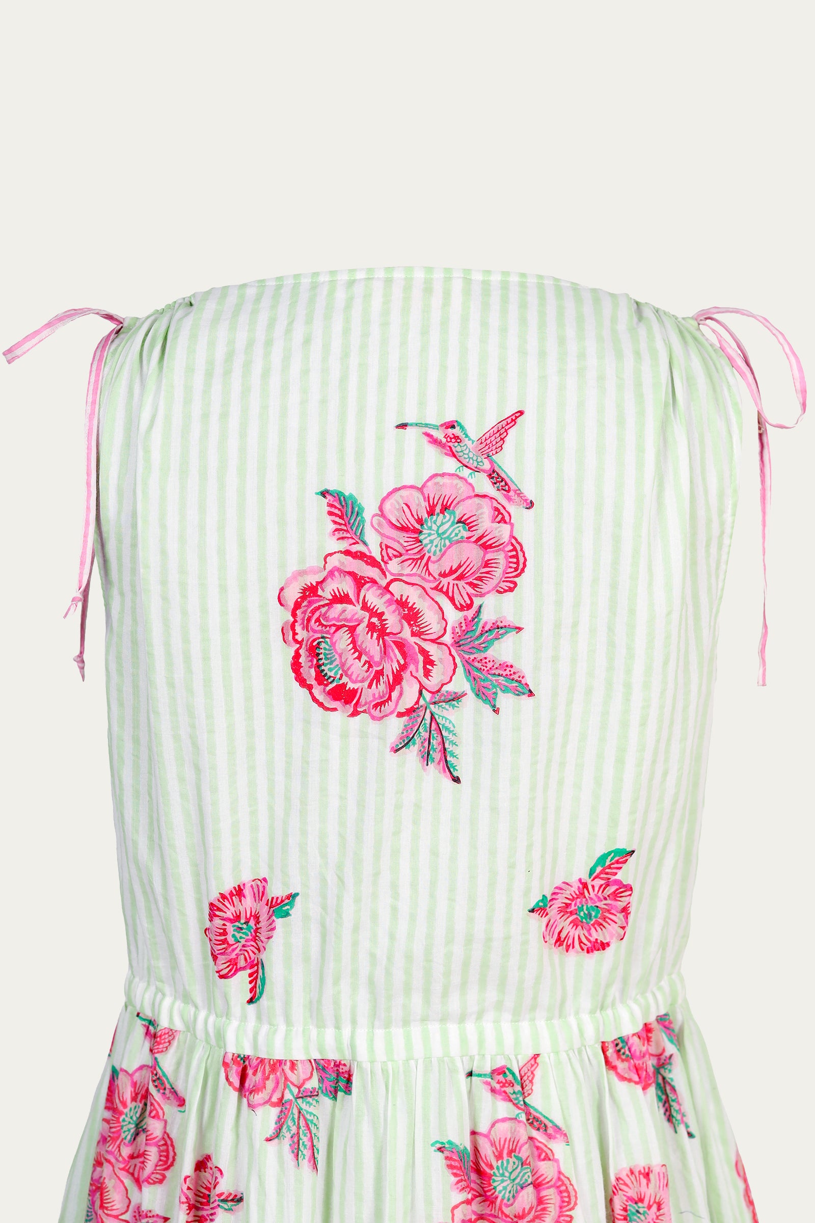 Becca Dress Eliza Rose Pistachio