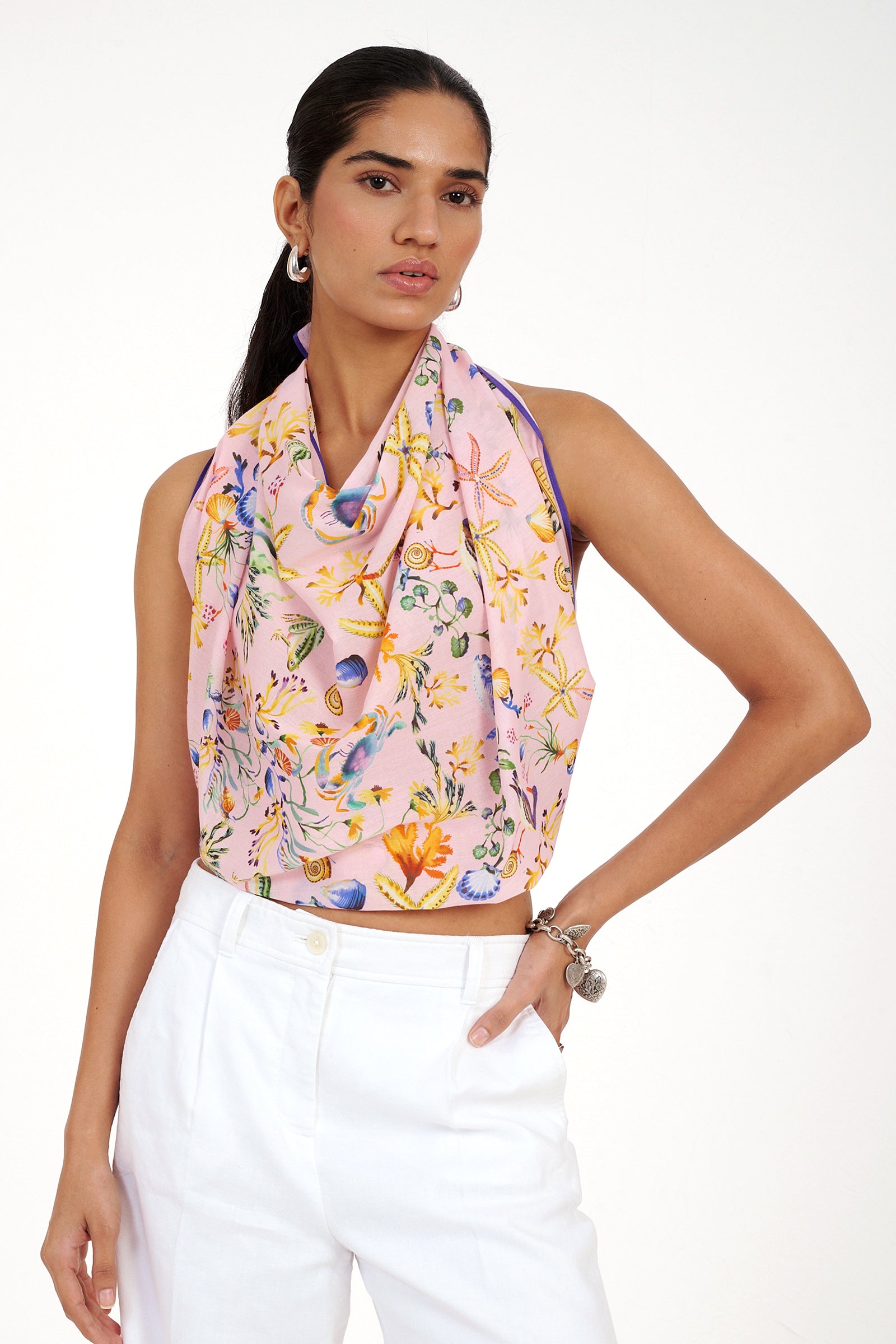 Carolina Scarf Tidepool Conch