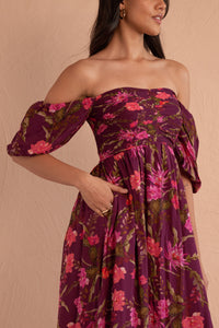 Farida Dress Desert Rose Dusk Farida Dress Desert Rose Dusk