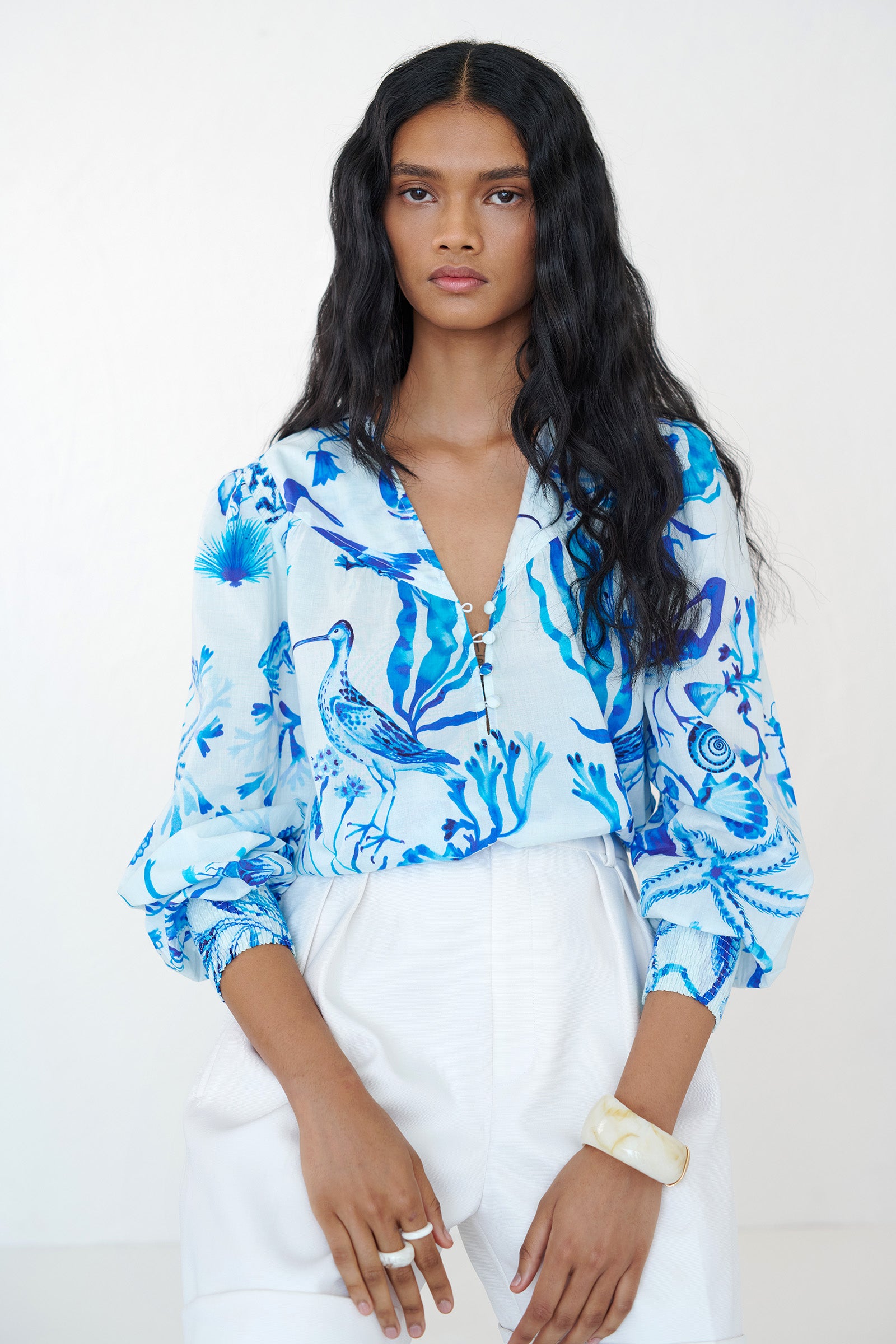 Florrie Shirt Tidepool River