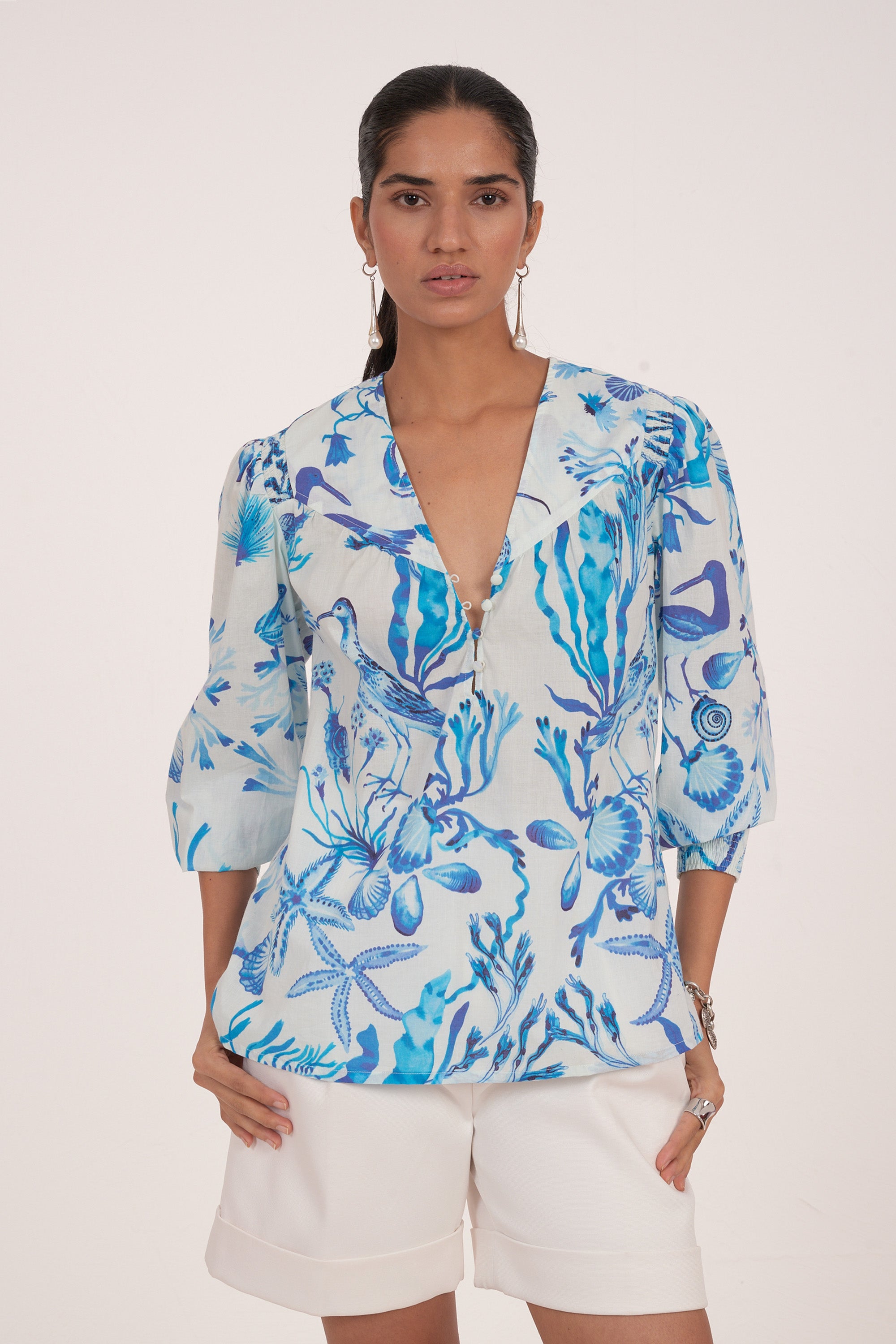 Florrie Shirt Tidepool River