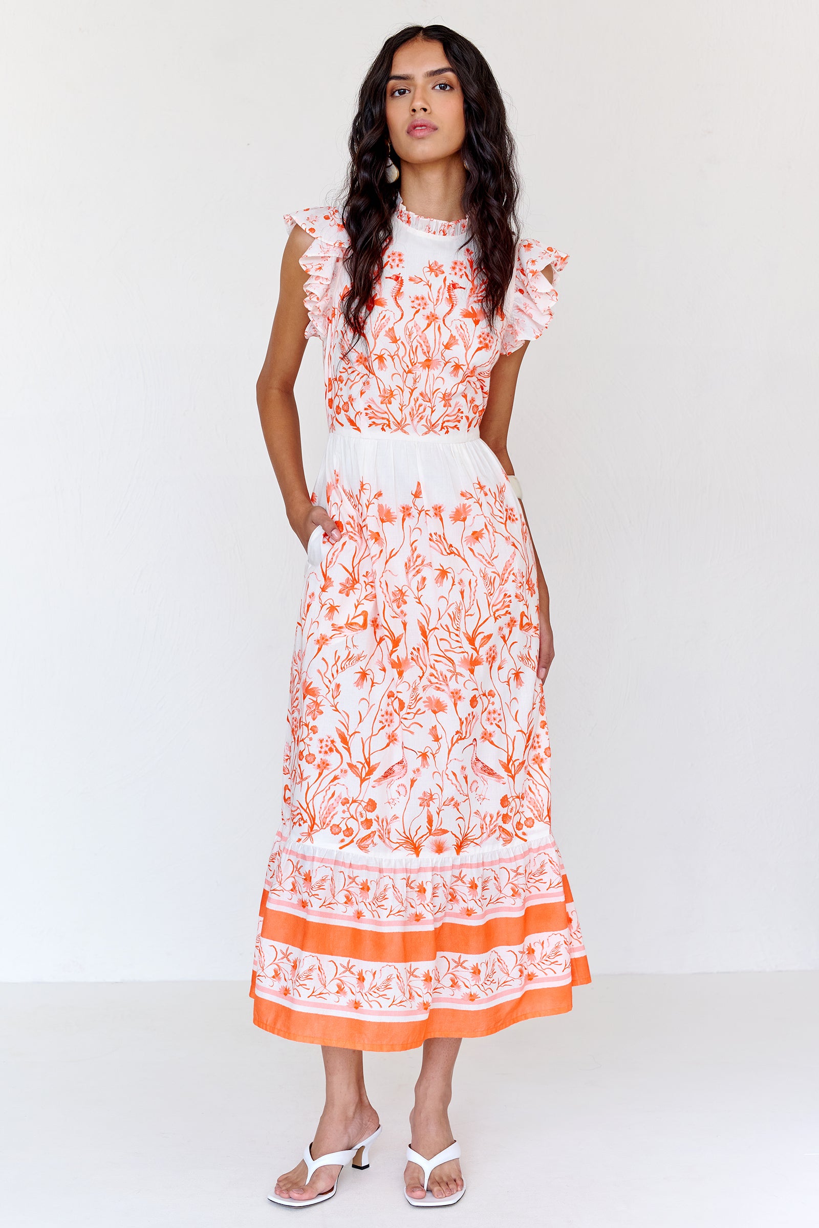 Hannah Dress Tidepool Blush