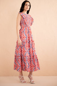 Iris Dress Athena Heart Poppy Iris Dress Athena Heart Poppy