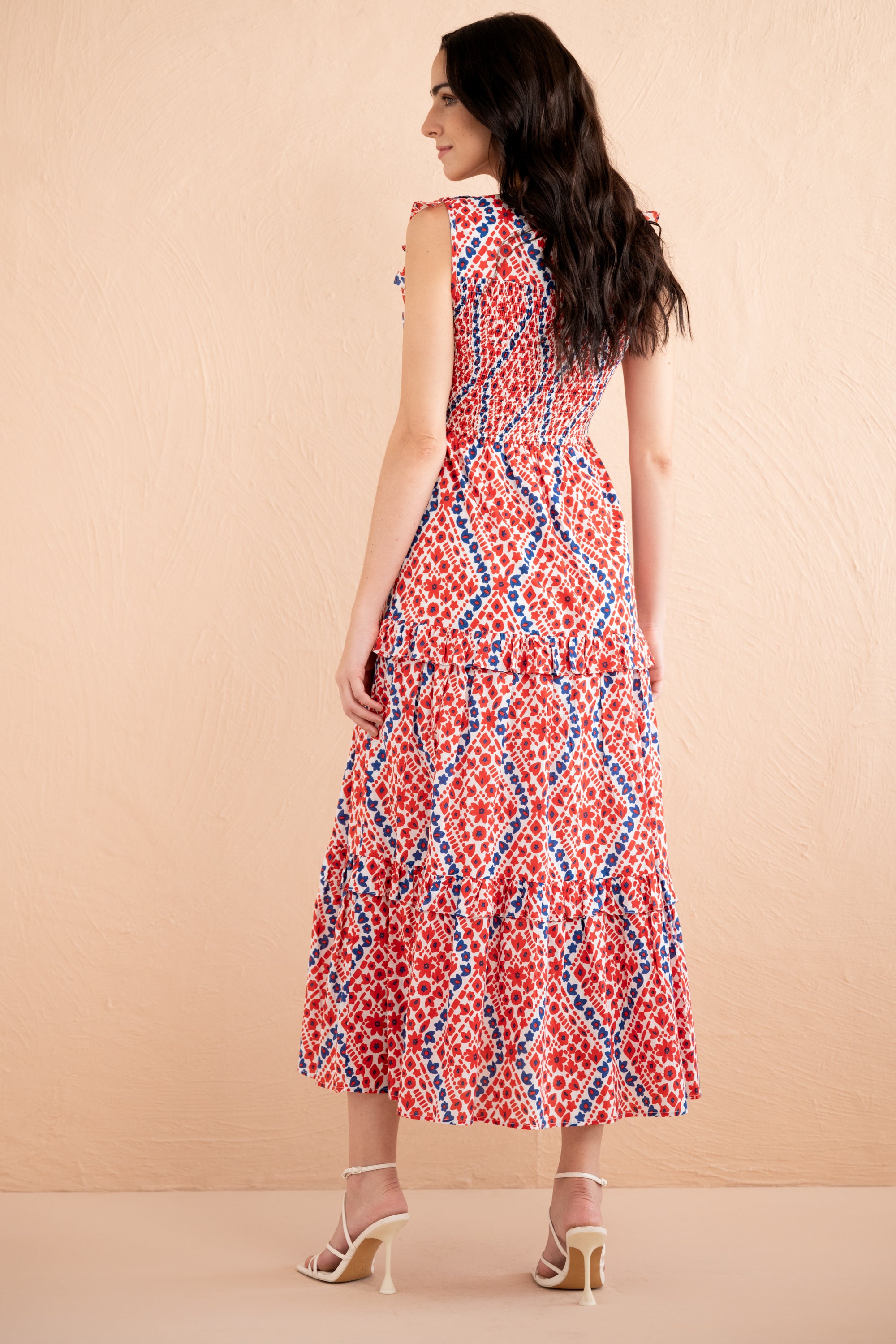Iris Dress Athena Heart Poppy Iris Dress Athena Heart Poppy