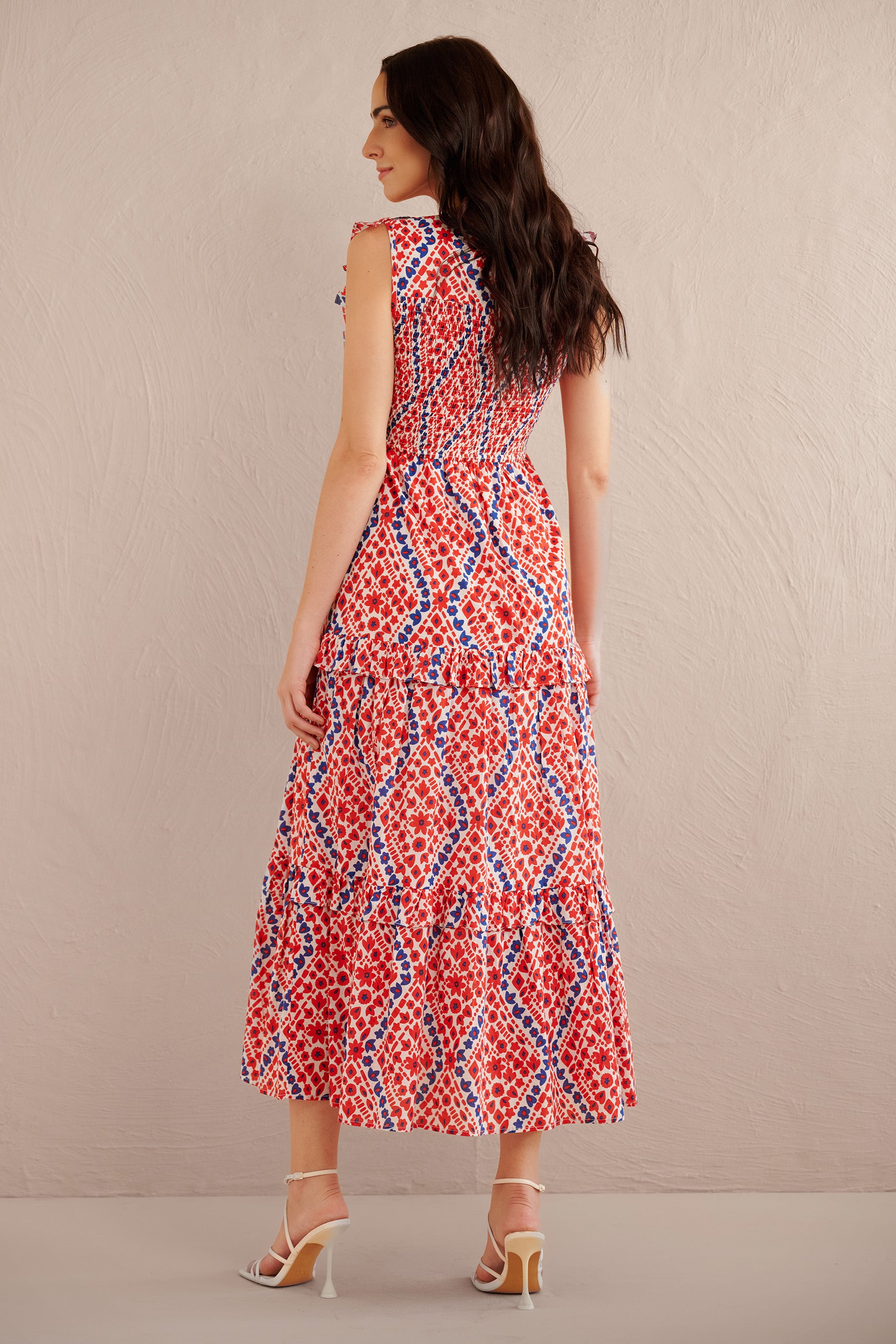 Iris Dress Athena Heart Poppy Iris Dress Athena Heart Poppy