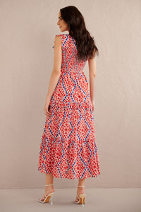 Iris Dress Athena Heart Poppy Iris Dress Athena Heart Poppy