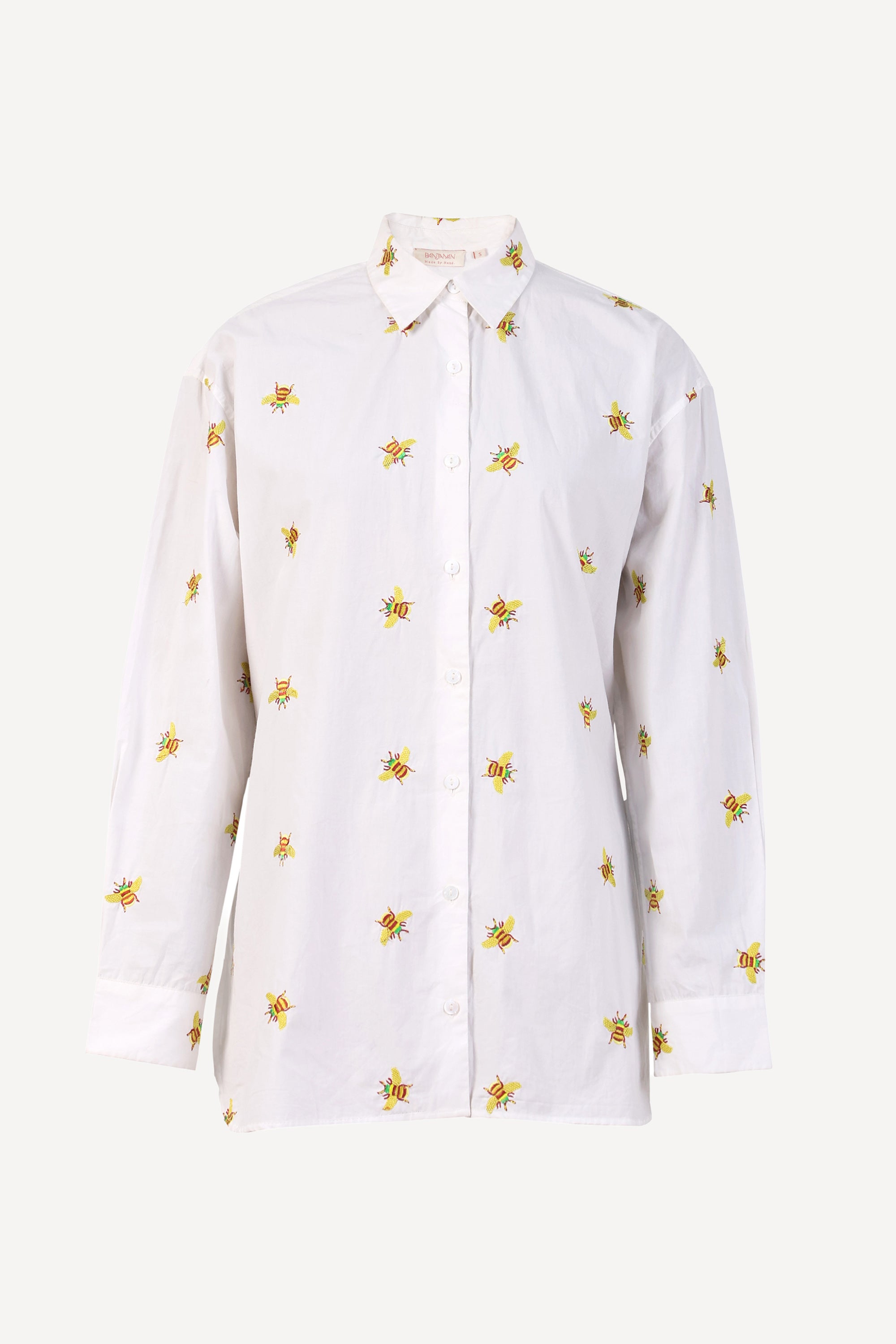 Jamie Shirt Embroidery Bumblebee