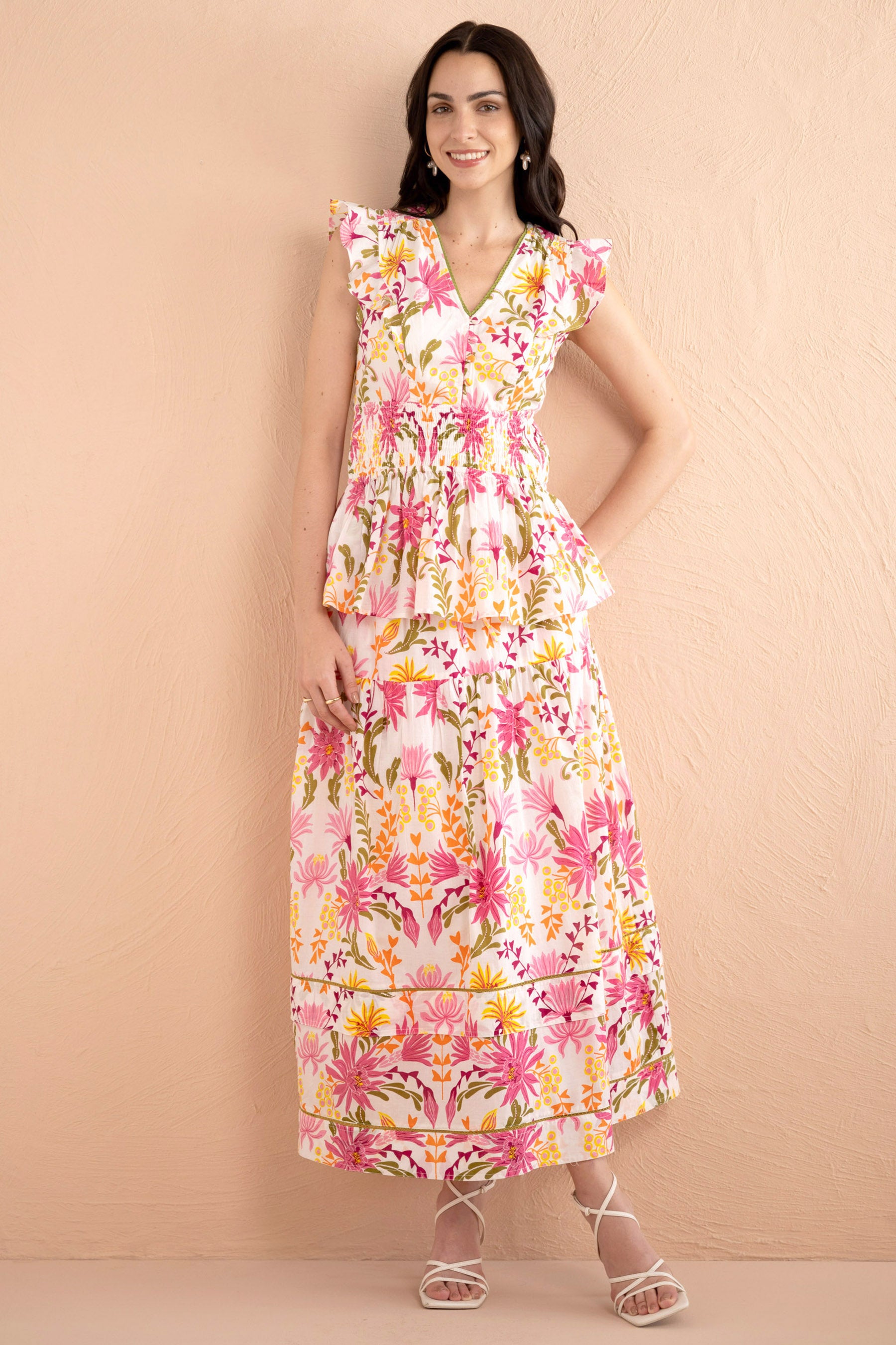 Gayle Skirt Hydra Garland Rose Gayle Skirt Hydra Garland Rose