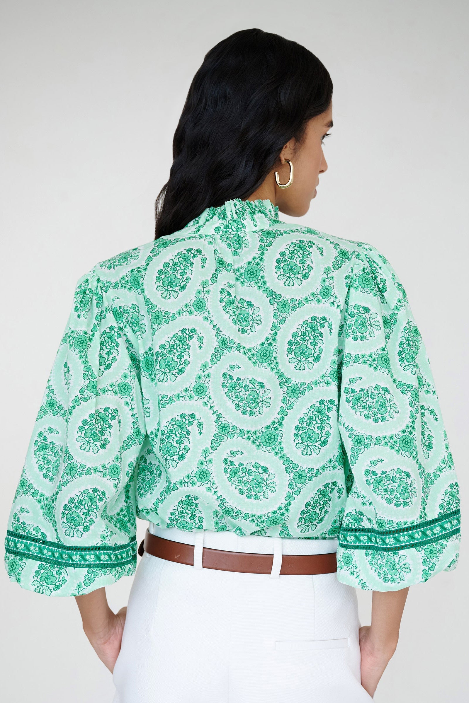 Lorna Top Paisley Copse