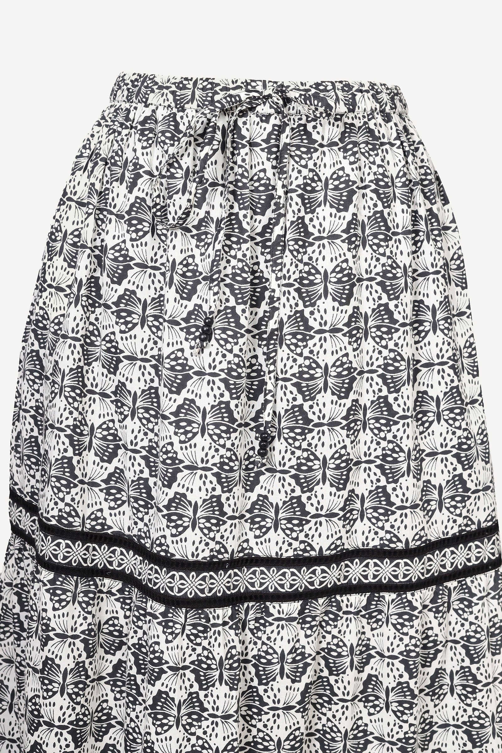 Liza Skirt Flutter Caviar