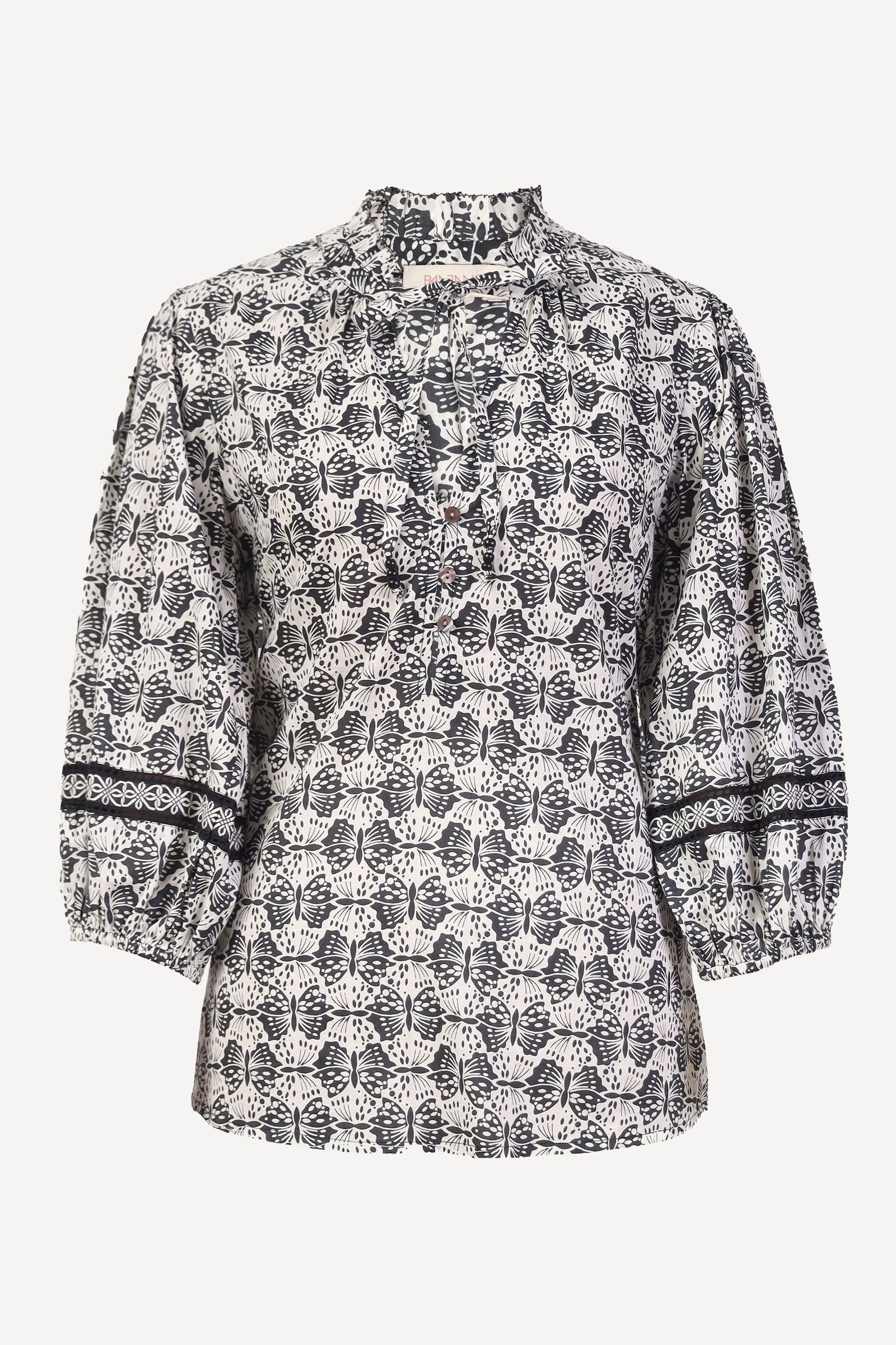Lorna Top Flutter Caviar