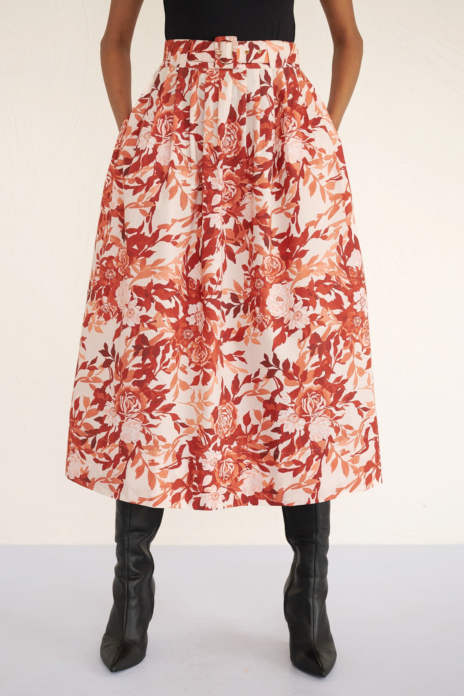 Magdalena Skirt Bibi Rose Chocolate