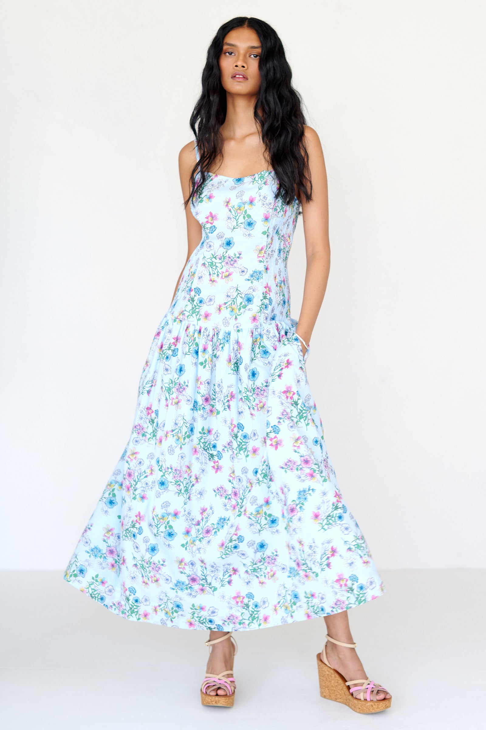 Maisie Dress Burdock Imperial