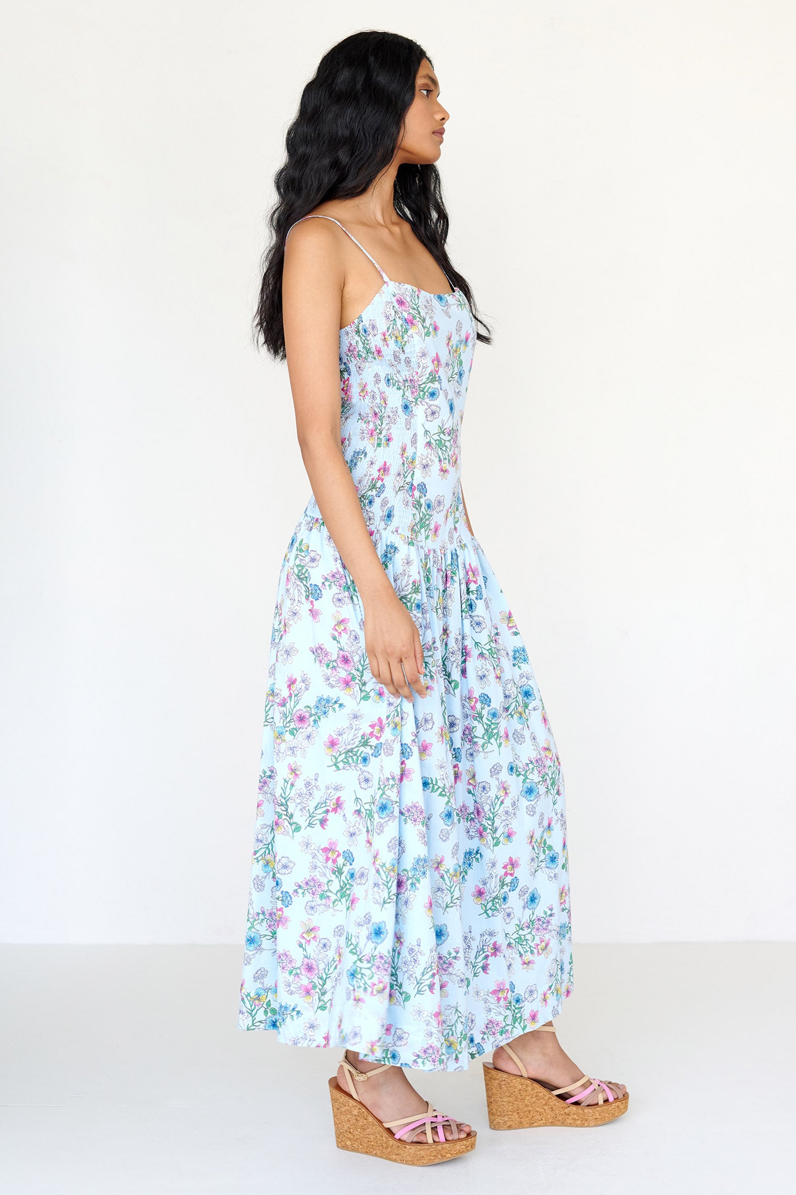 Maisie Dress Burdock Imperial