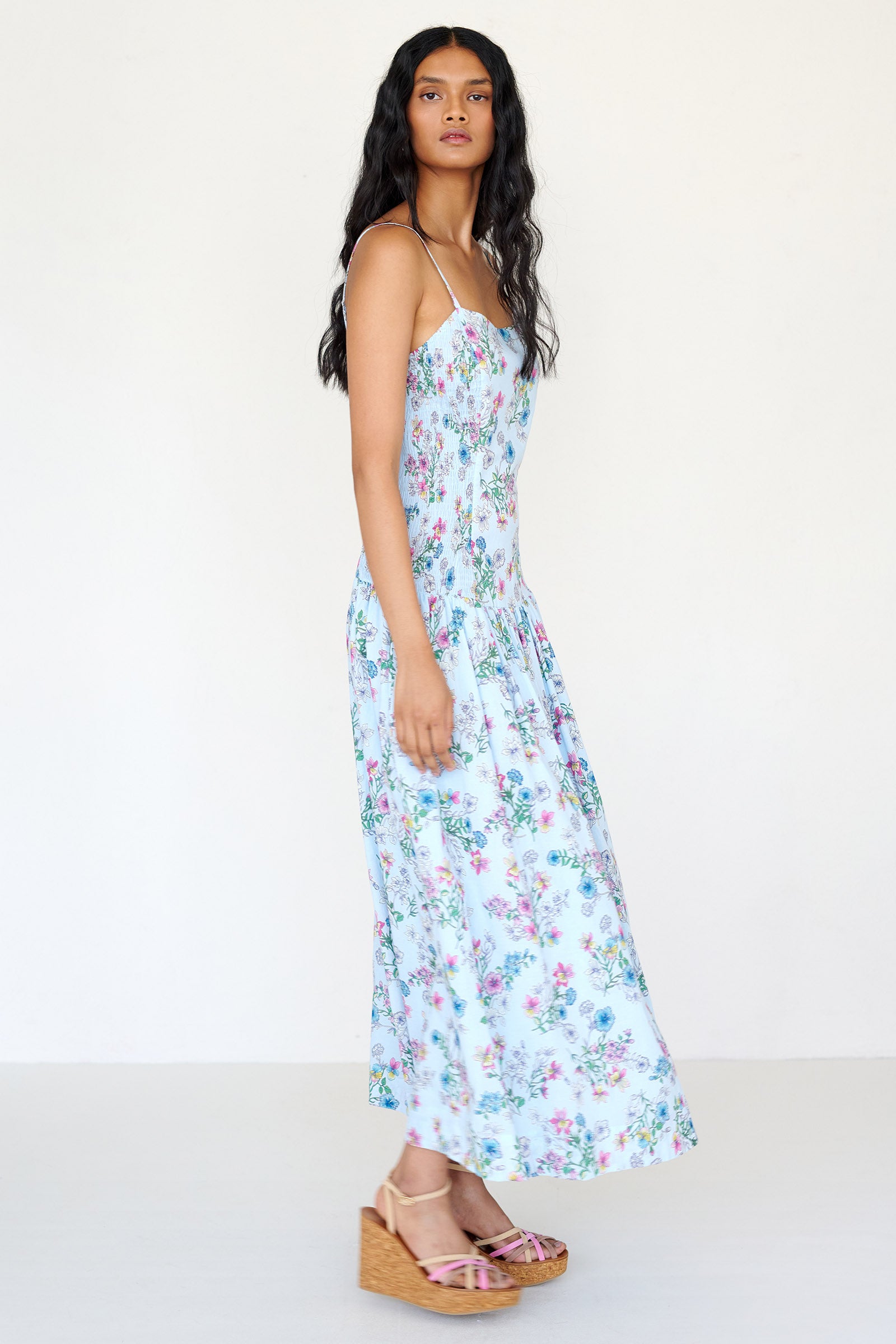 Maisie Dress Burdock Imperial