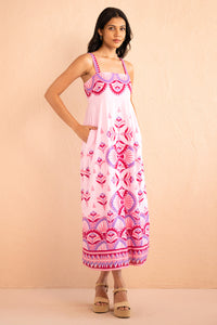 Maria Dress Syros Stripe Amethyst Maria Dress Syros Stripe Amethyst