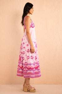 Maria Dress Syros Stripe Amethyst Maria Dress Syros Stripe Amethyst