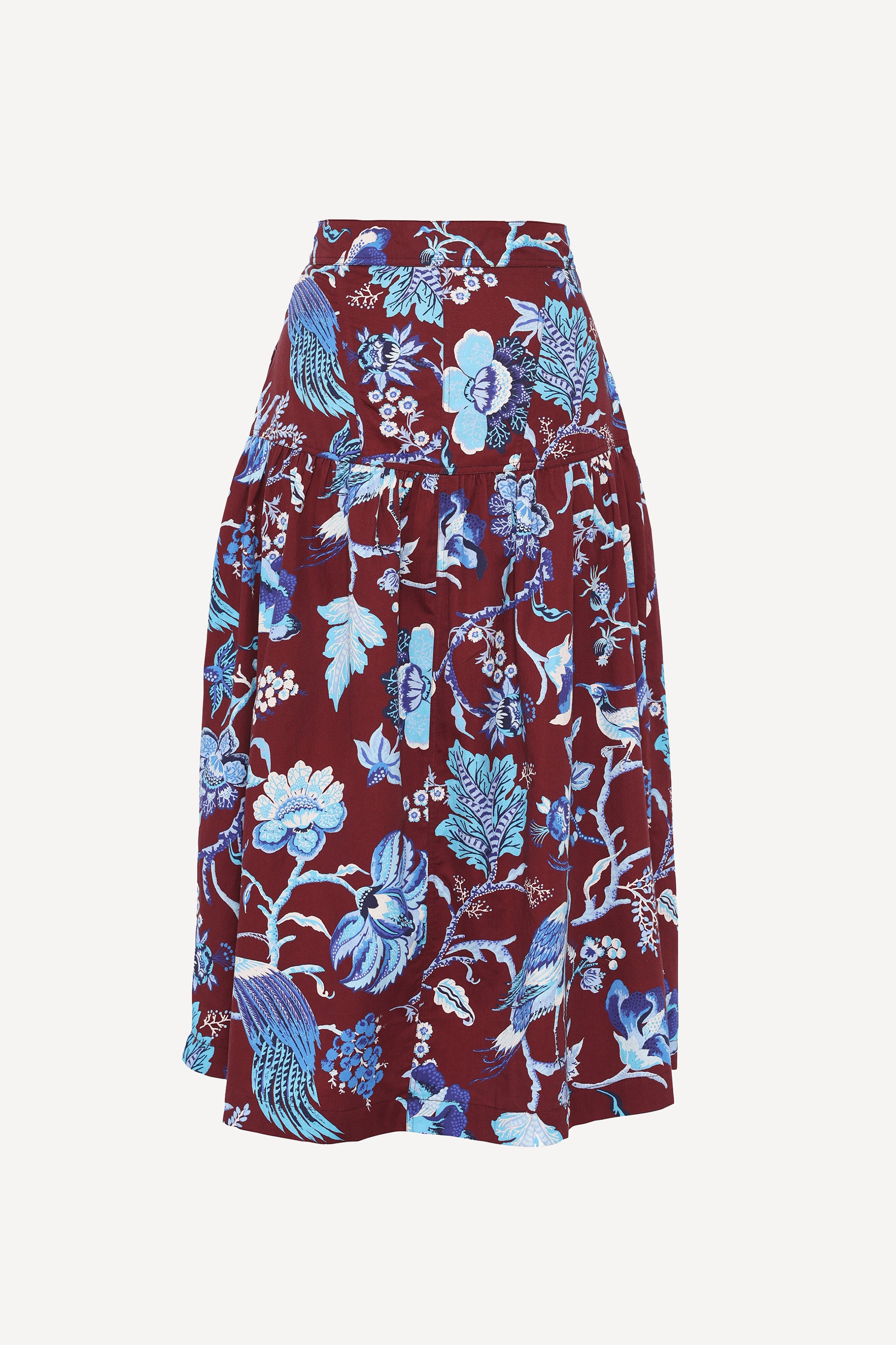 Melodie Skirt Chintz Cordovan