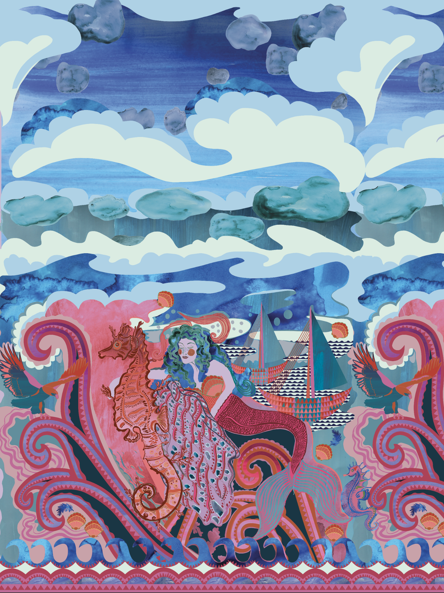 Grenadine Dress Siren Selkie