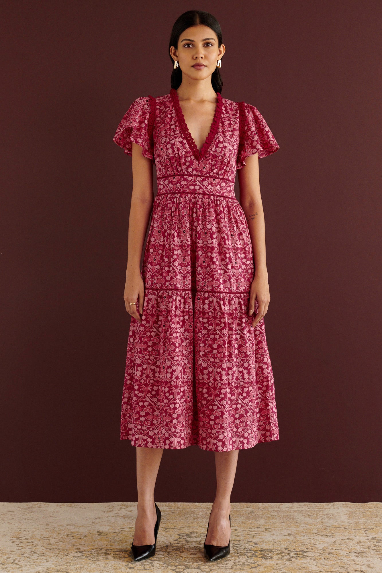 Banjanan Naxos Dress Floral / S