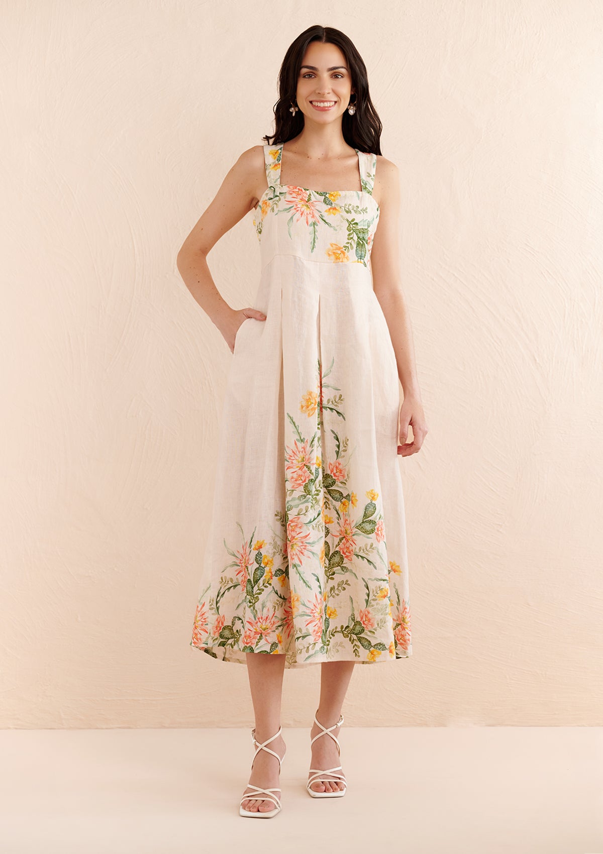 Ophelia Dress Desert Rose Dawn