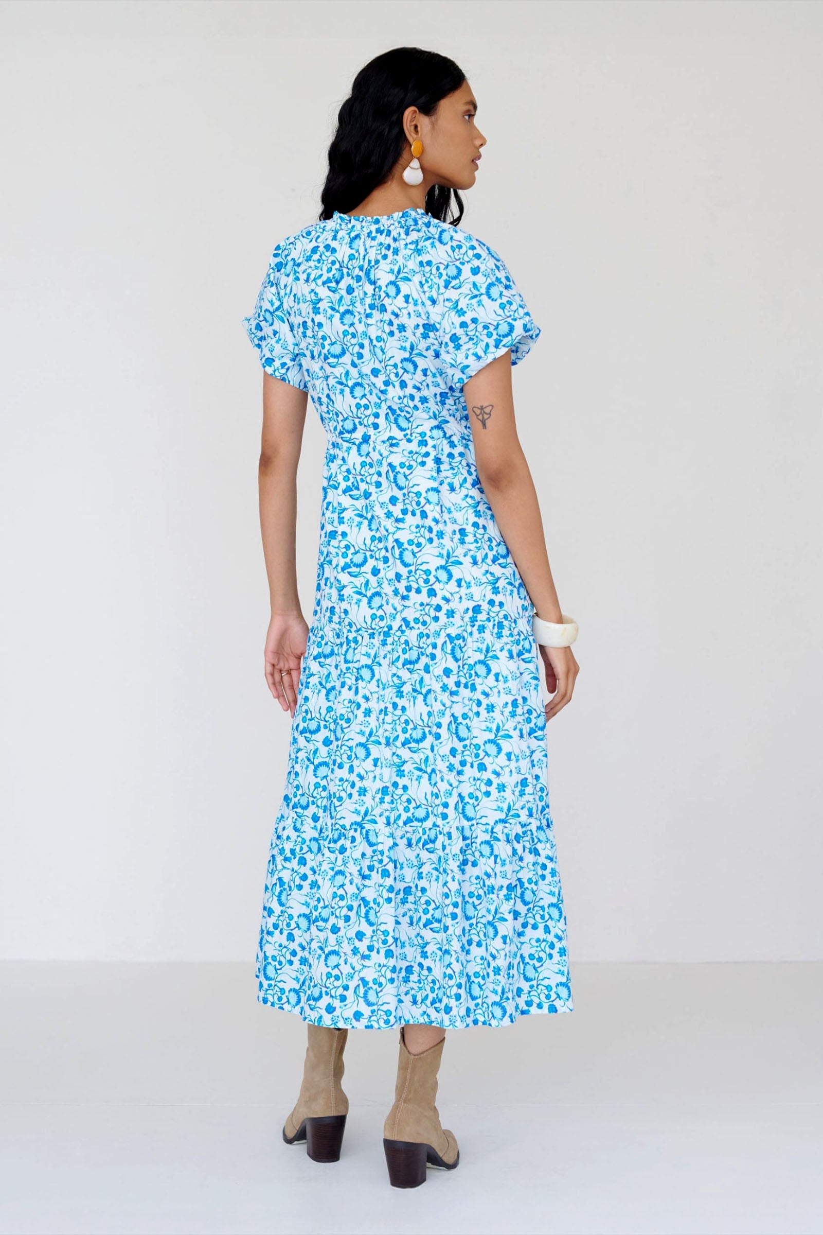 Poppy Dress Clam Garland River