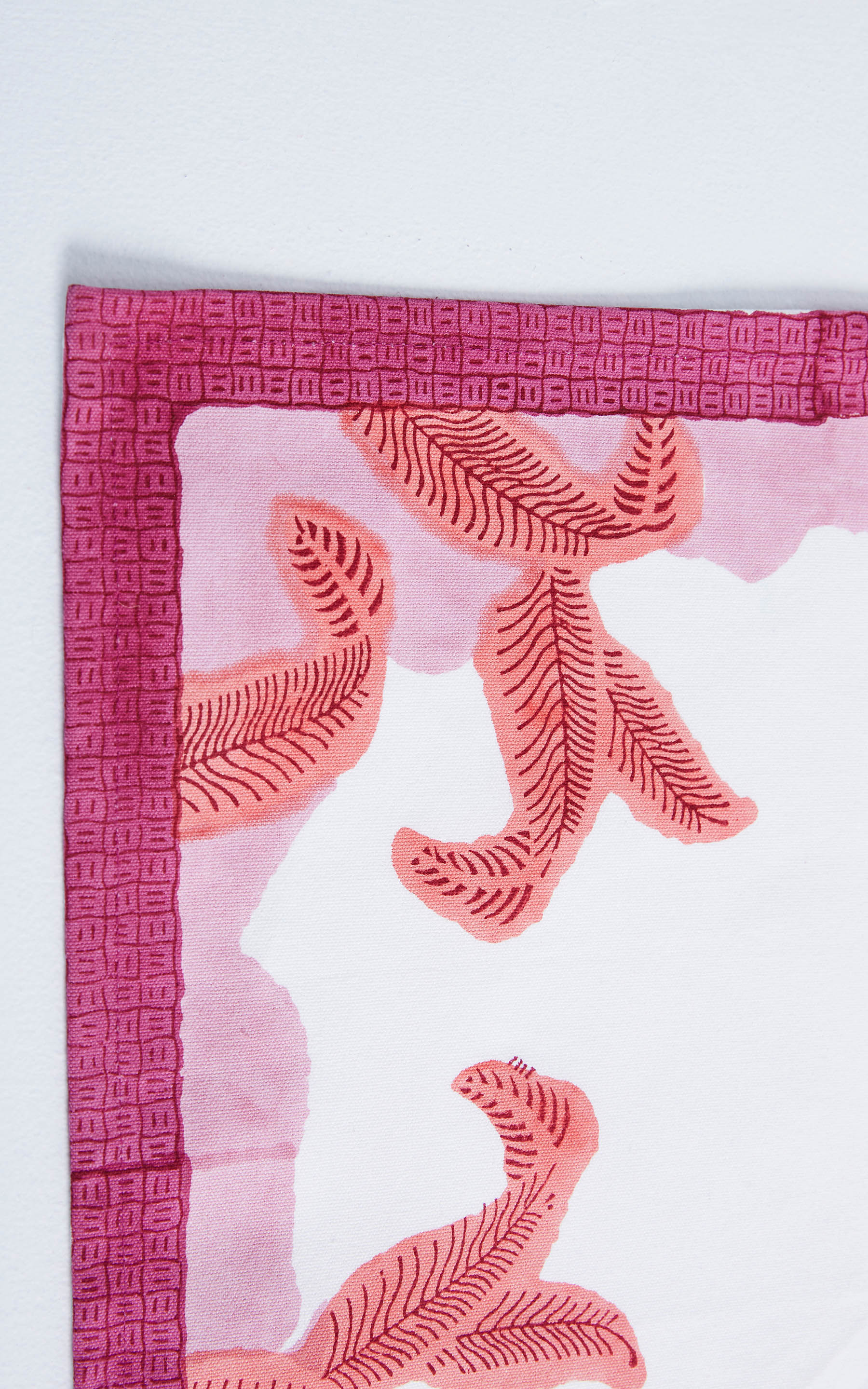 Palm Leaf Pink Placemats