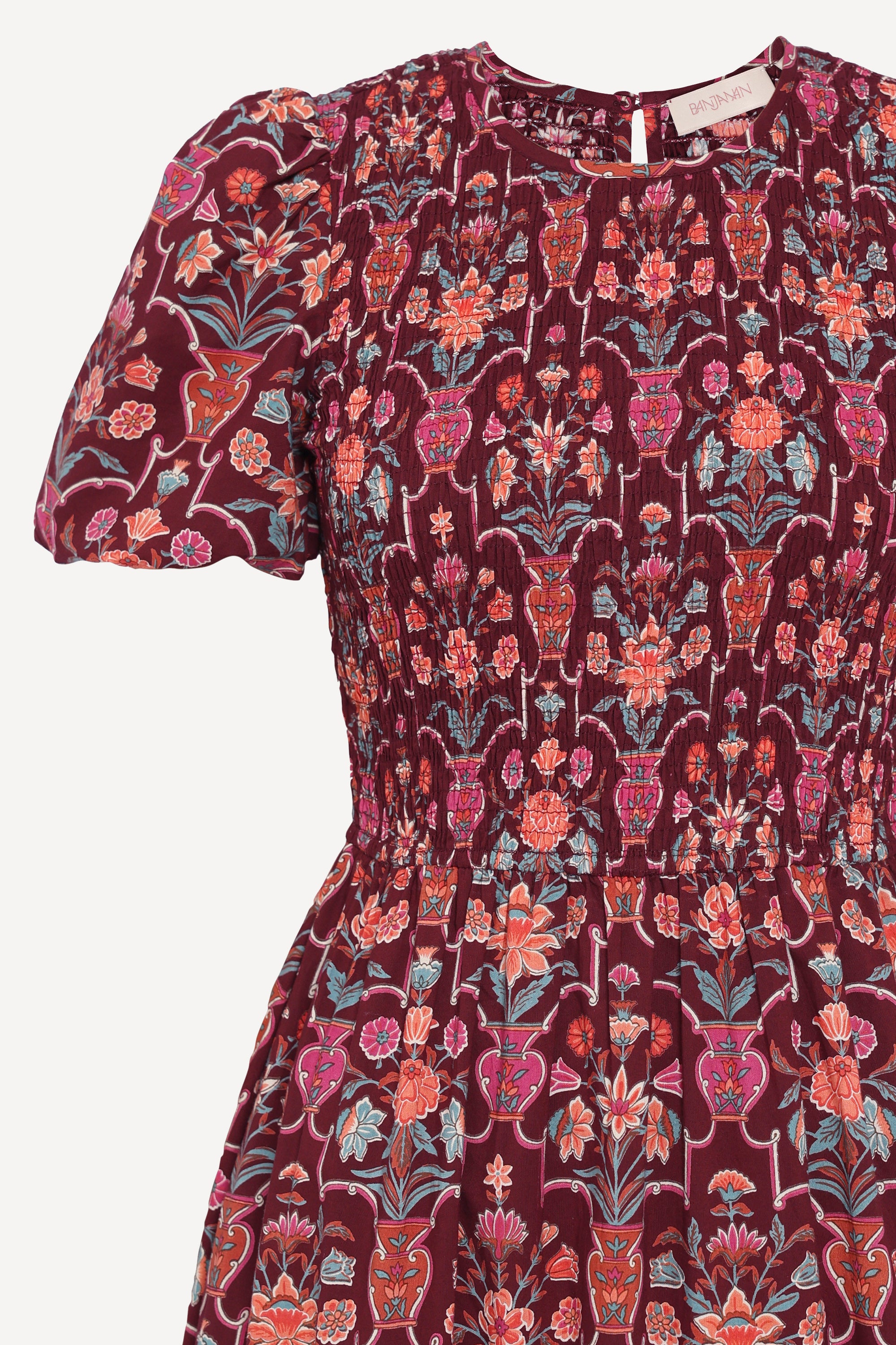 Quant Dress Floral Vase Chestnut