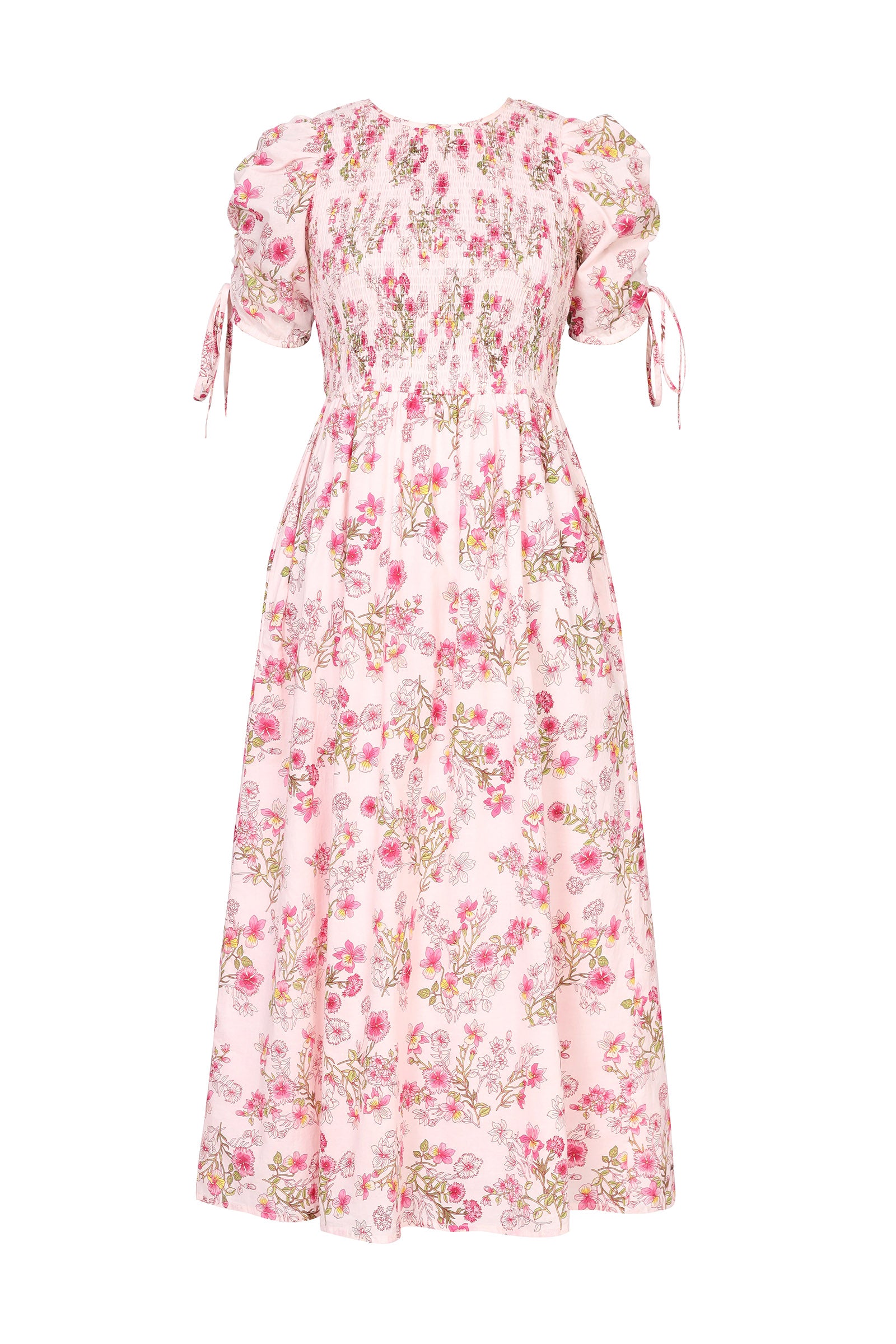 Queenie Dress Burdock Peony