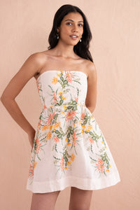 Simona Mini Dress Desert Rose Dawn Simona Mini Dress Desert Rose Dawn