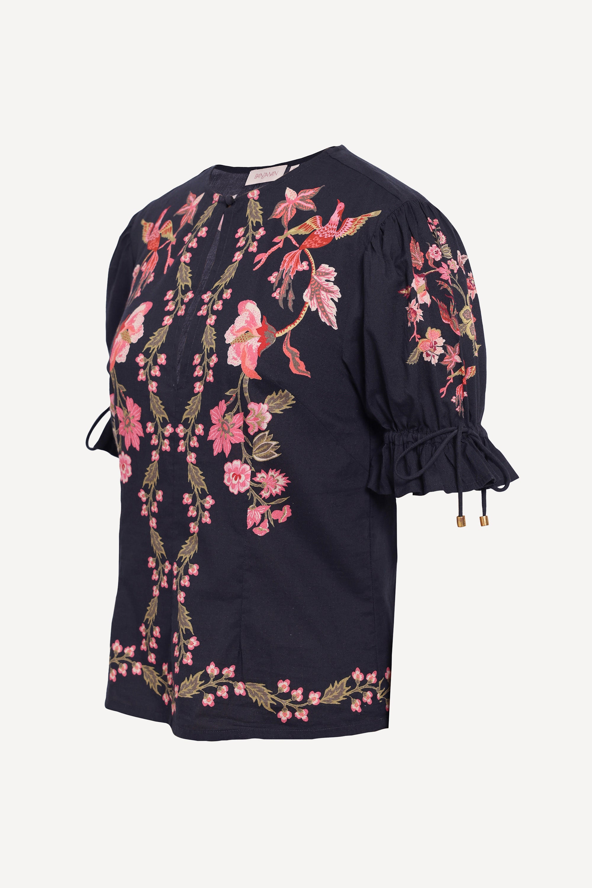 Ricki Top Chintz Jet