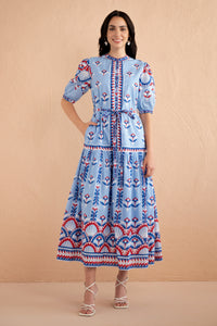 Saylor Dress Paros Tile Placement Nautical Saylor Dress Paros Tile Placement Nautical