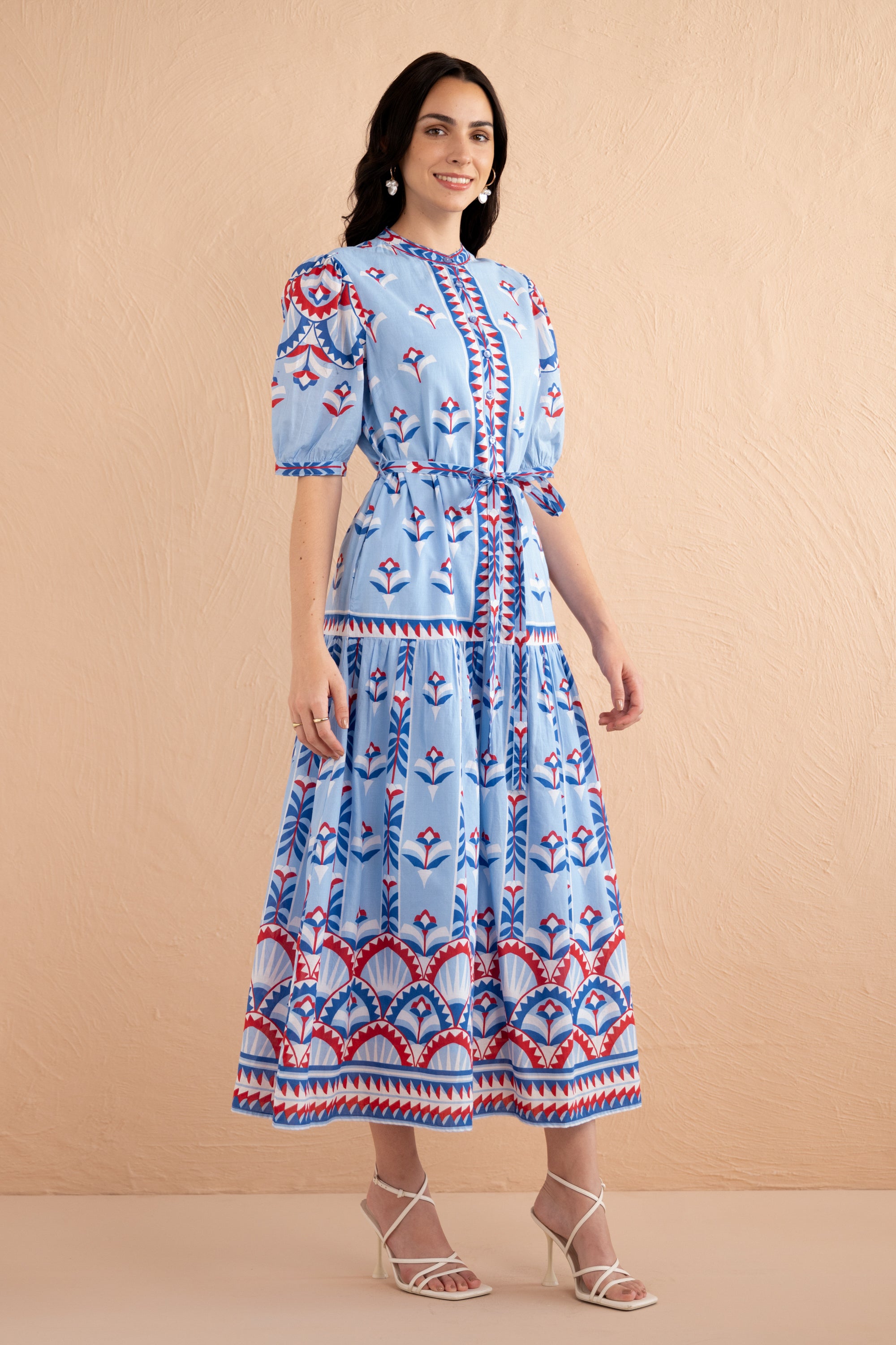 Saylor Dress Paros Tile Placement Nautical Saylor Dress Paros Tile Placement Nautical