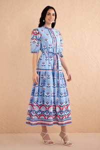 Saylor Dress Paros Tile Placement Nautical Saylor Dress Paros Tile Placement Nautical
