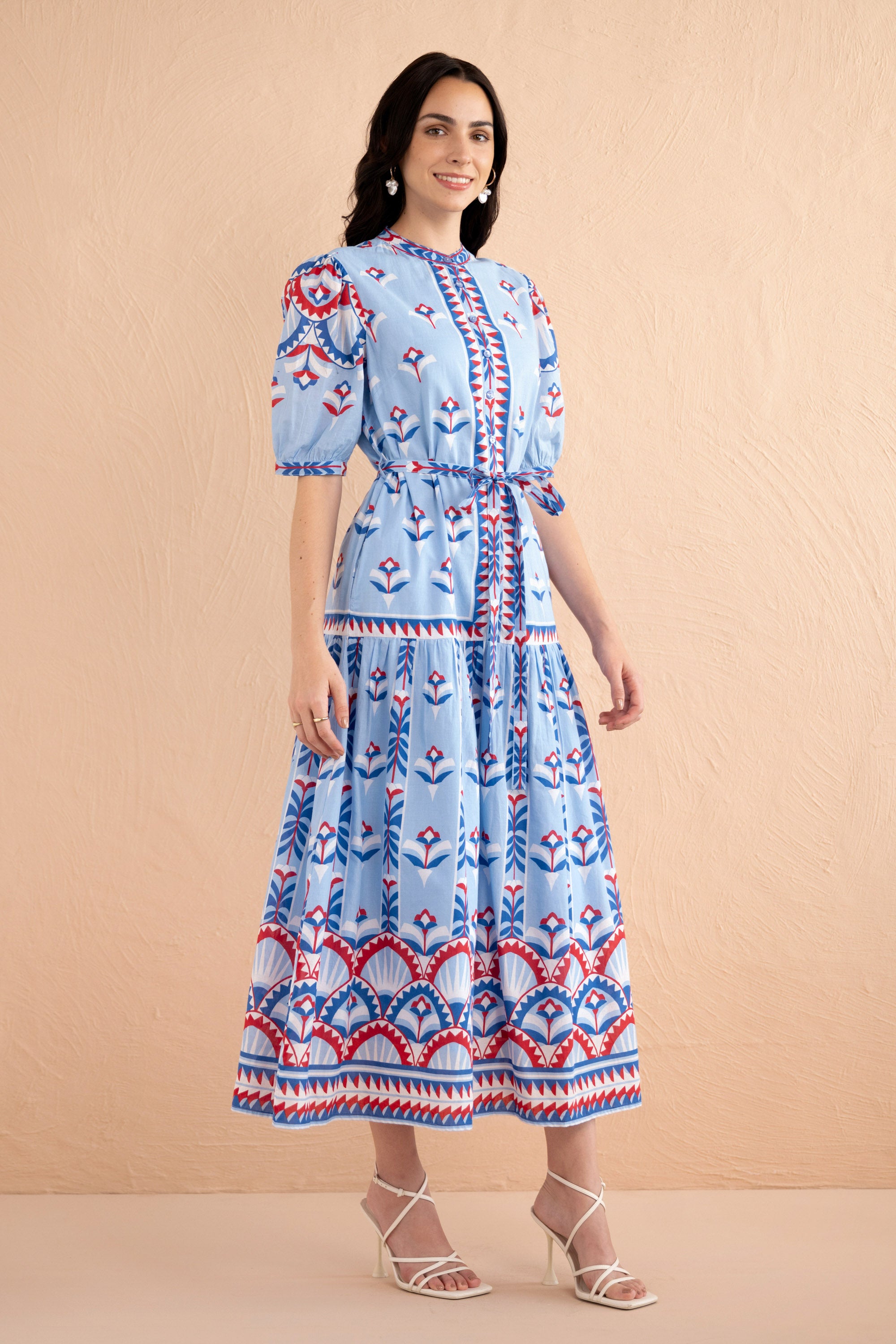 Saylor Dress Paros Tile Placement Nautical Saylor Dress Paros Tile Placement Nautical