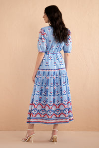 Saylor Dress Paros Tile Placement Nautical Saylor Dress Paros Tile Placement Nautical