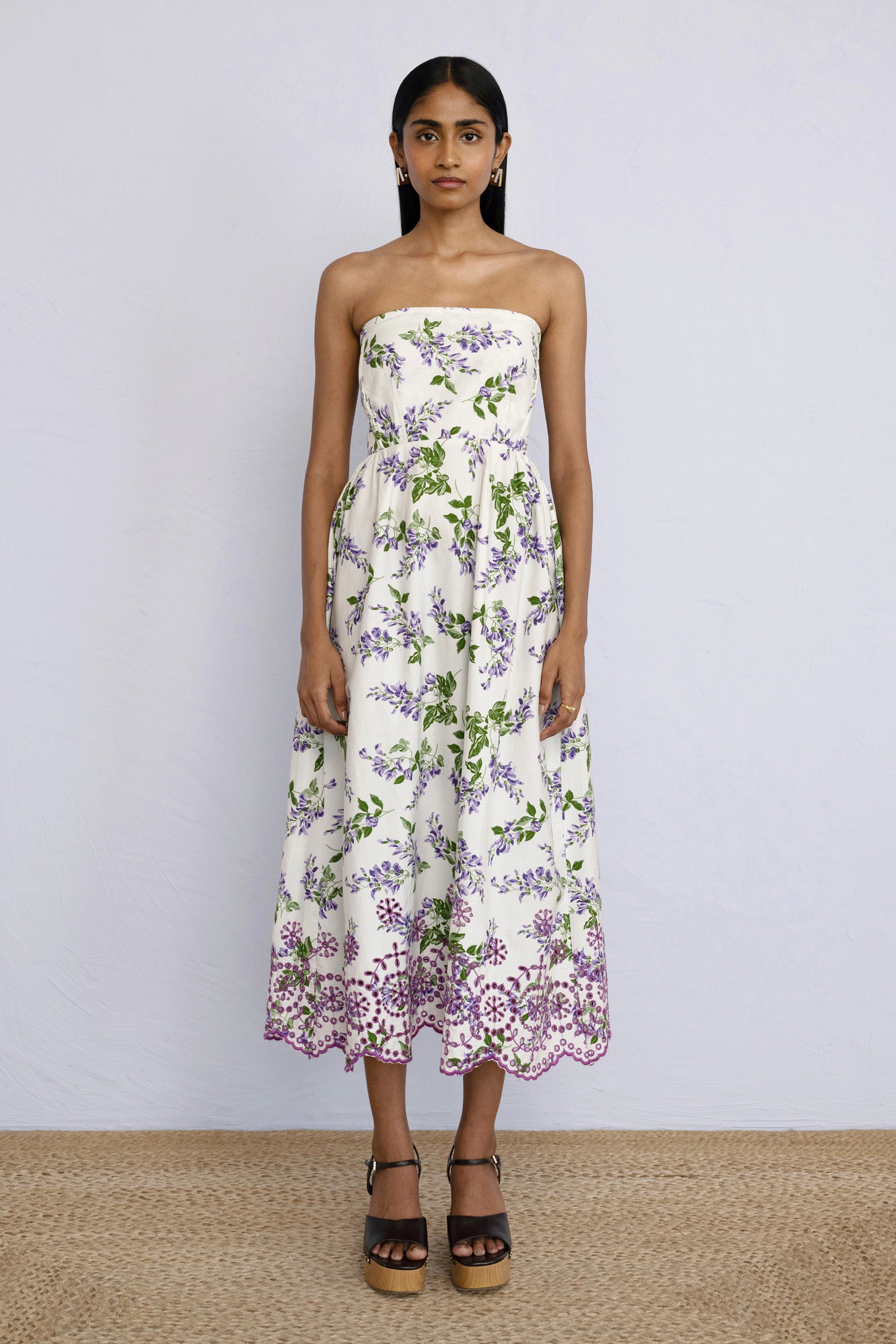 Simona Dress Wisteria Violet Simona Dress Wisteria Violet