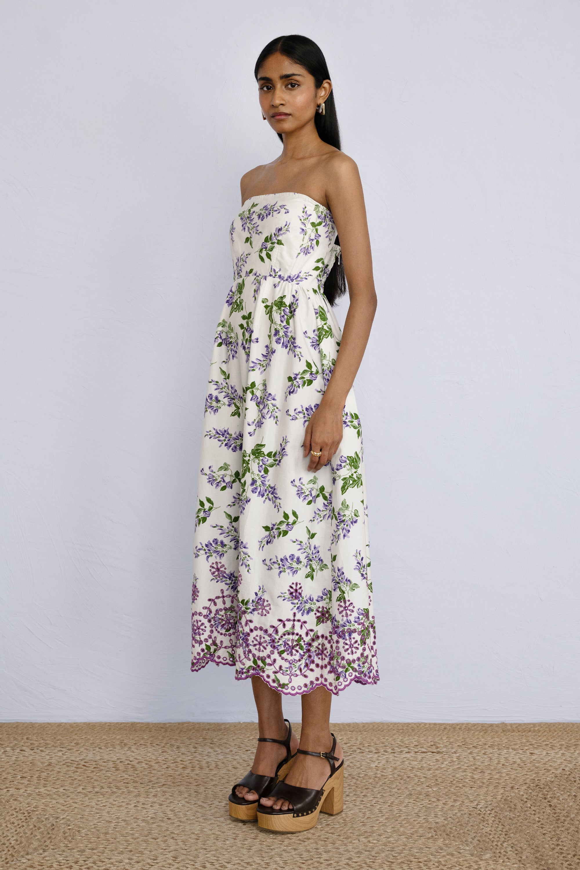 Simona Dress Wisteria Violet Simona Dress Wisteria Violet