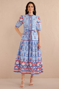 Saylor Dress Paros Tile Placement Nautical Saylor Dress Paros Tile Placement Nautical